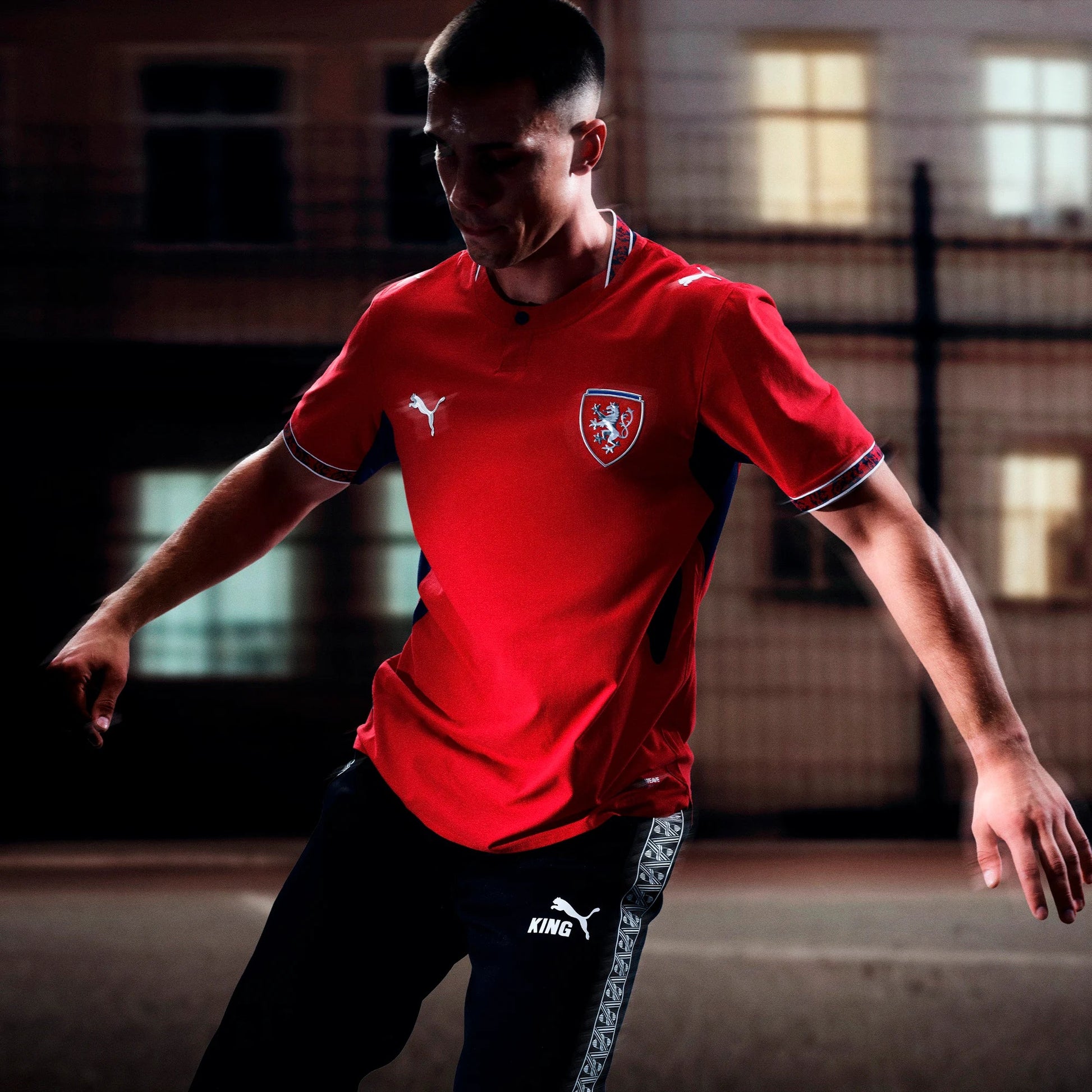 Puma 2026 Czech Republic Men's Stadium Home Soccer Jersey – ProSoccer
