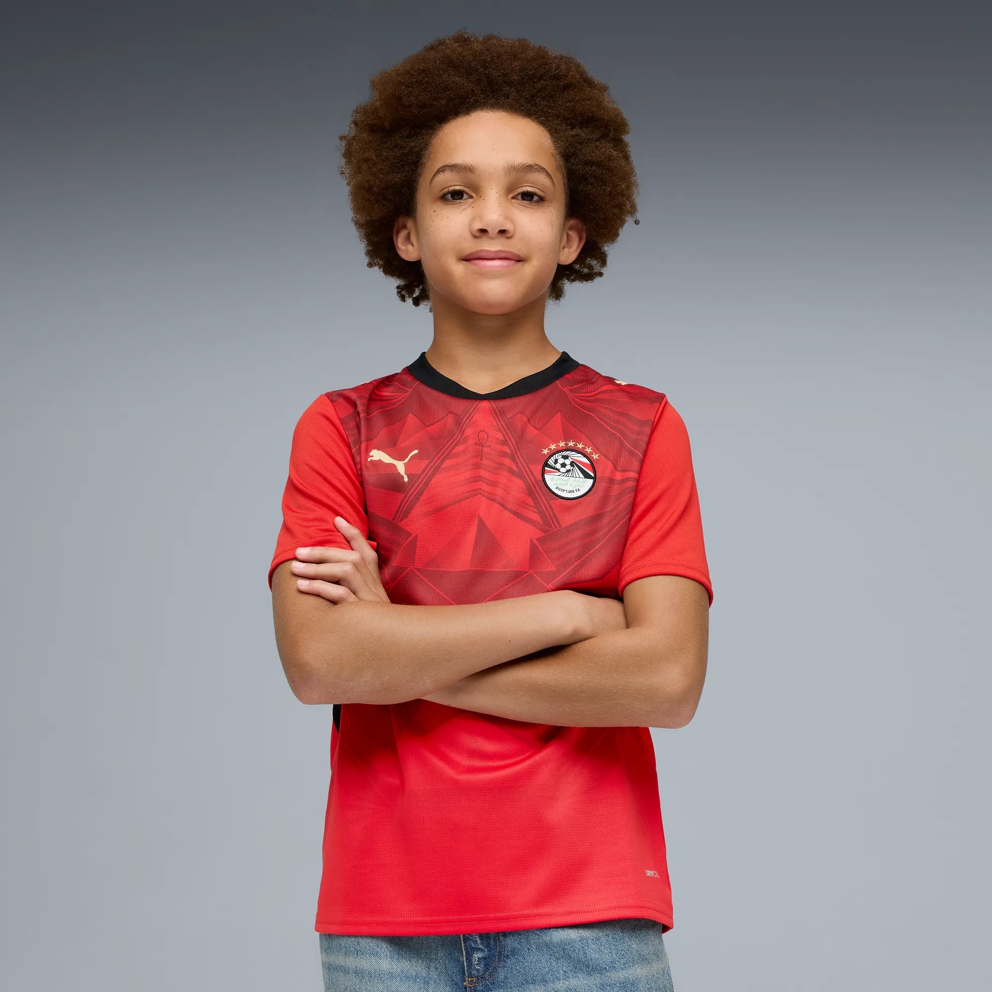 Puma 2026-27 Egypt Youth Stadium Home Soccer Jersey