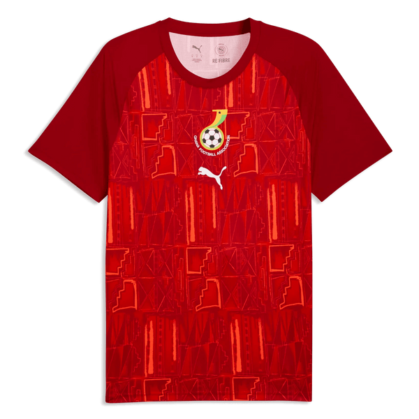 Puma 2026 Ghana Men's Pre-Match Soccer Jersey – ProSoccer