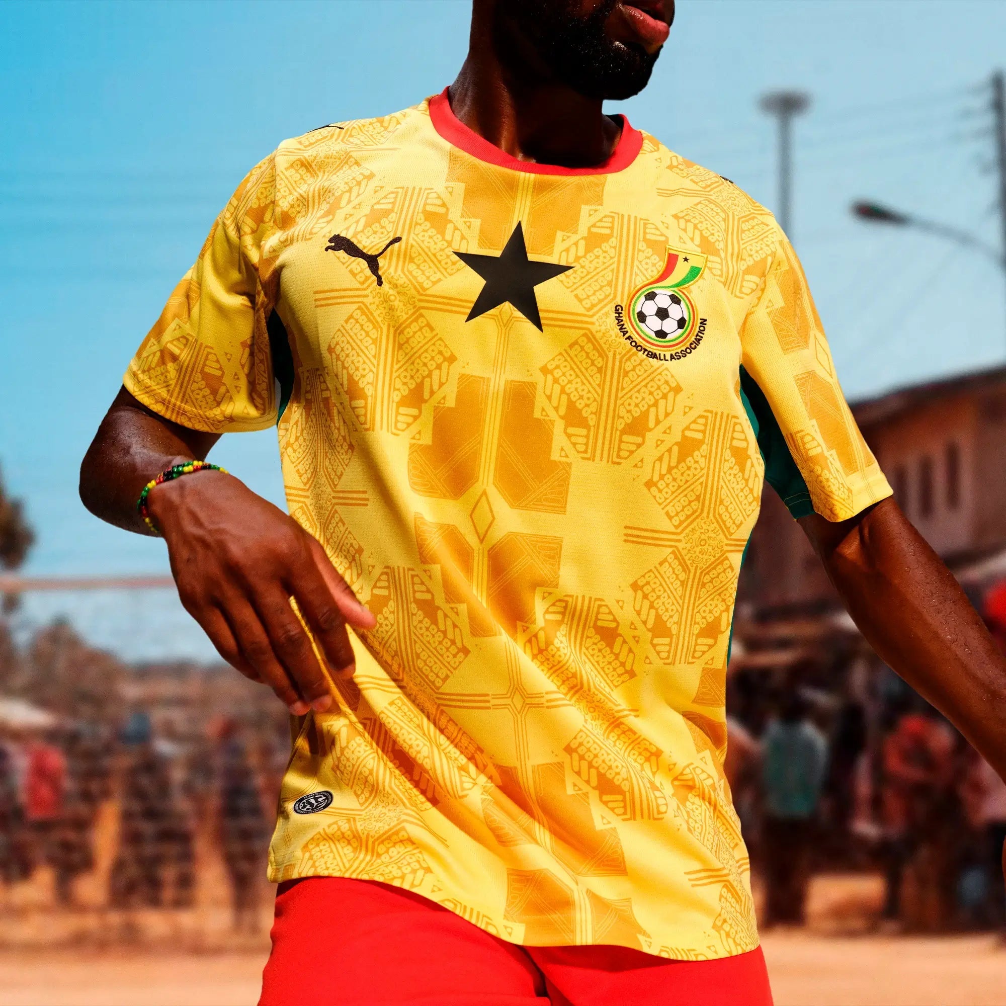 Puma 2026-27 Ghana Men's Stadium Away Soccer Jersey