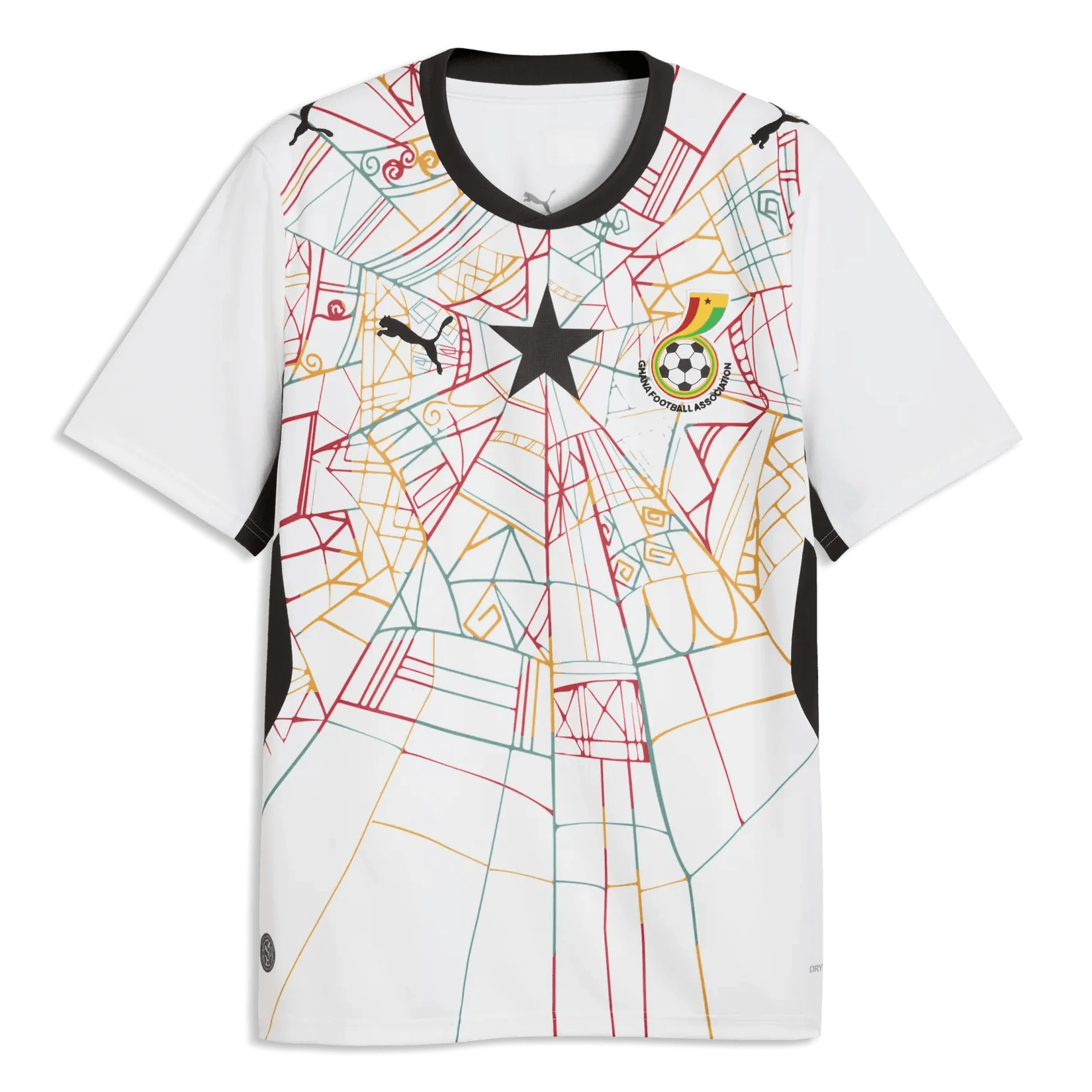 Puma 2026-27 Ghana Men's Stadium Home Soccer Jersey
