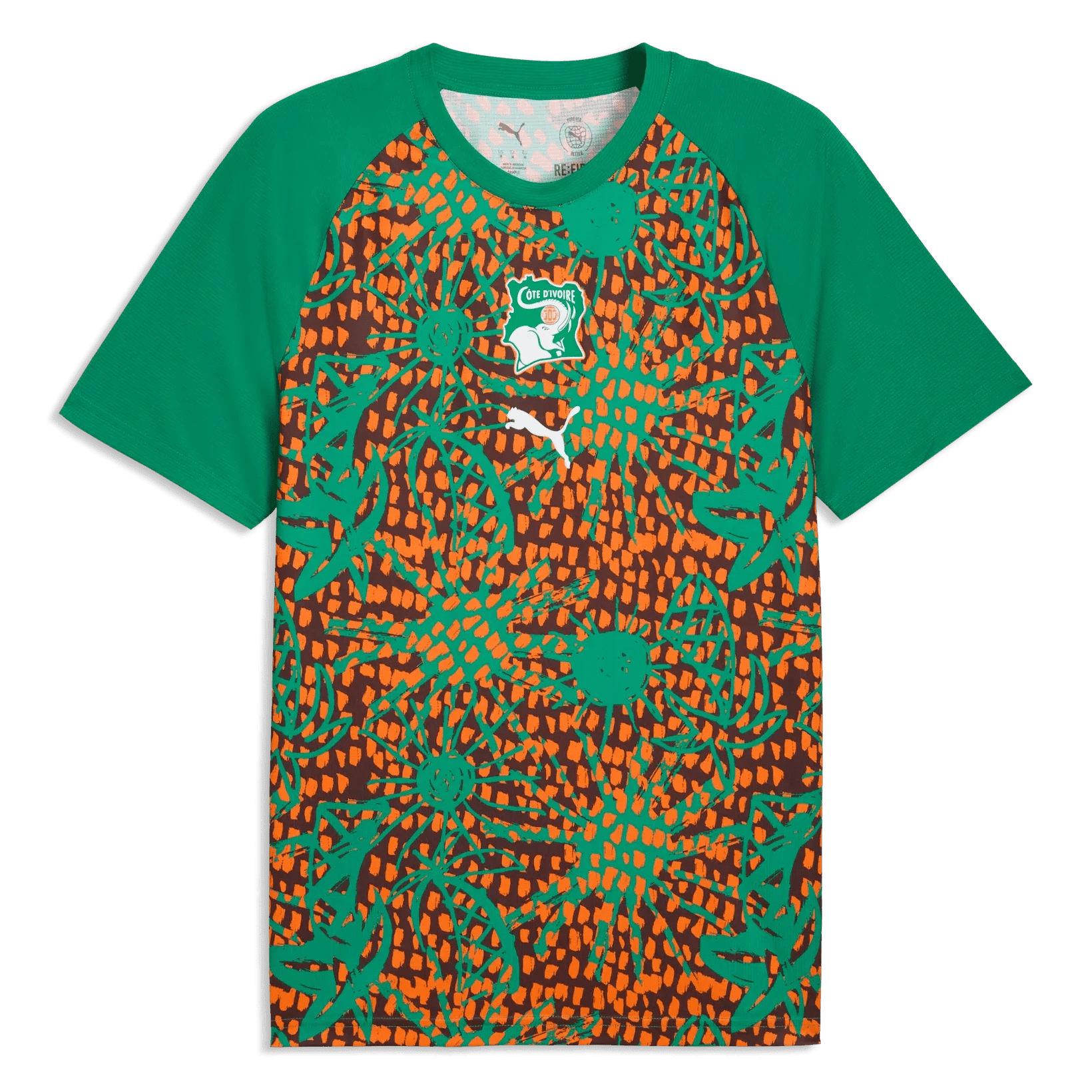 Puma 2026-27 Ivory Coast Men's Pre-Match Soccer Jersey