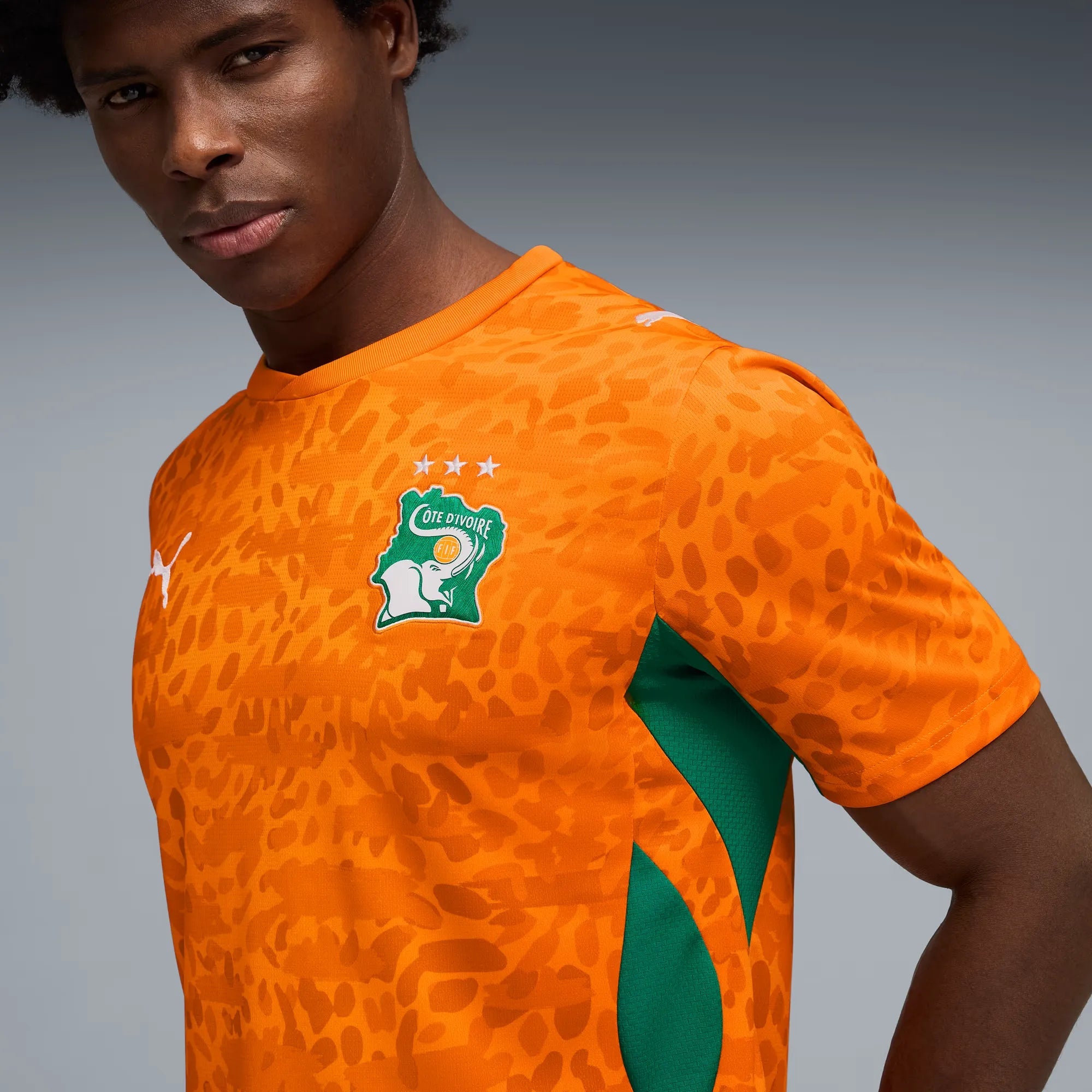 Puma 2026-27 Ivory Coast Men's Stadium Home Soccer Jersey