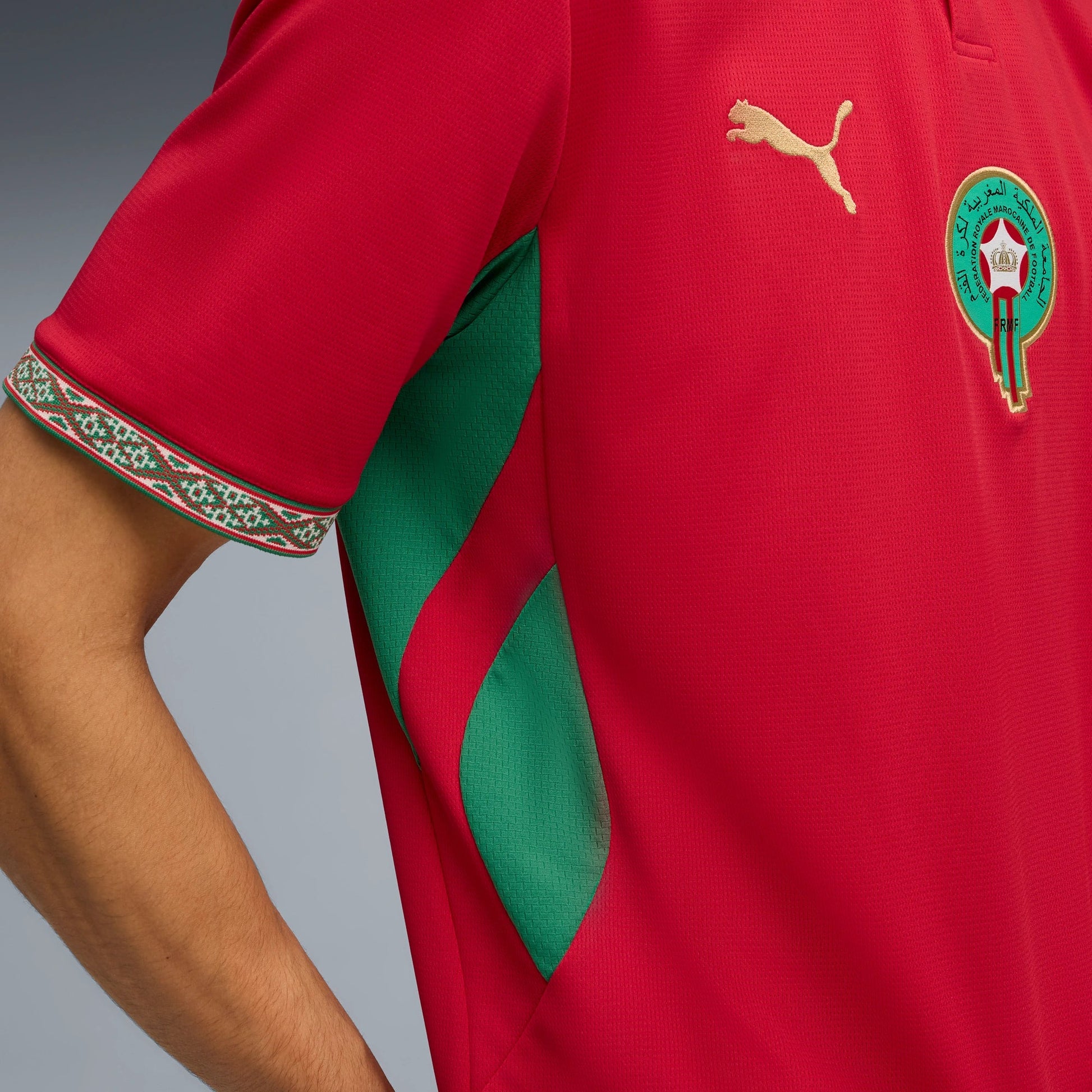 Puma 2026-27 Morocco Men's Stadium Home Soccer Jersey