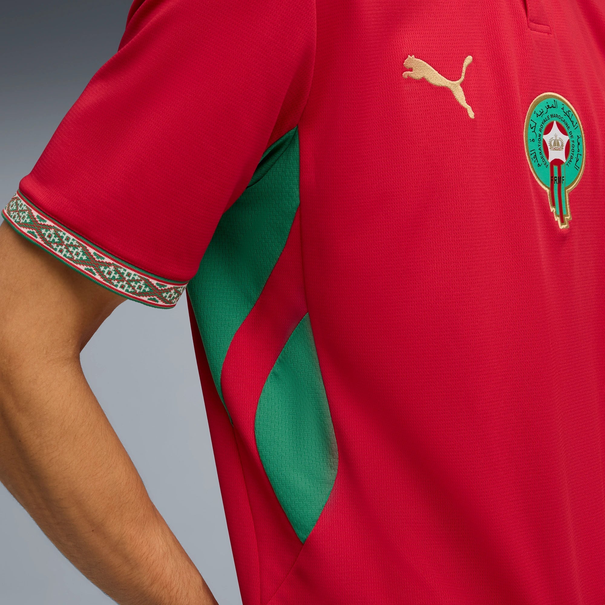 Puma 2026-27 Morocco Men's Stadium Home Soccer Jersey