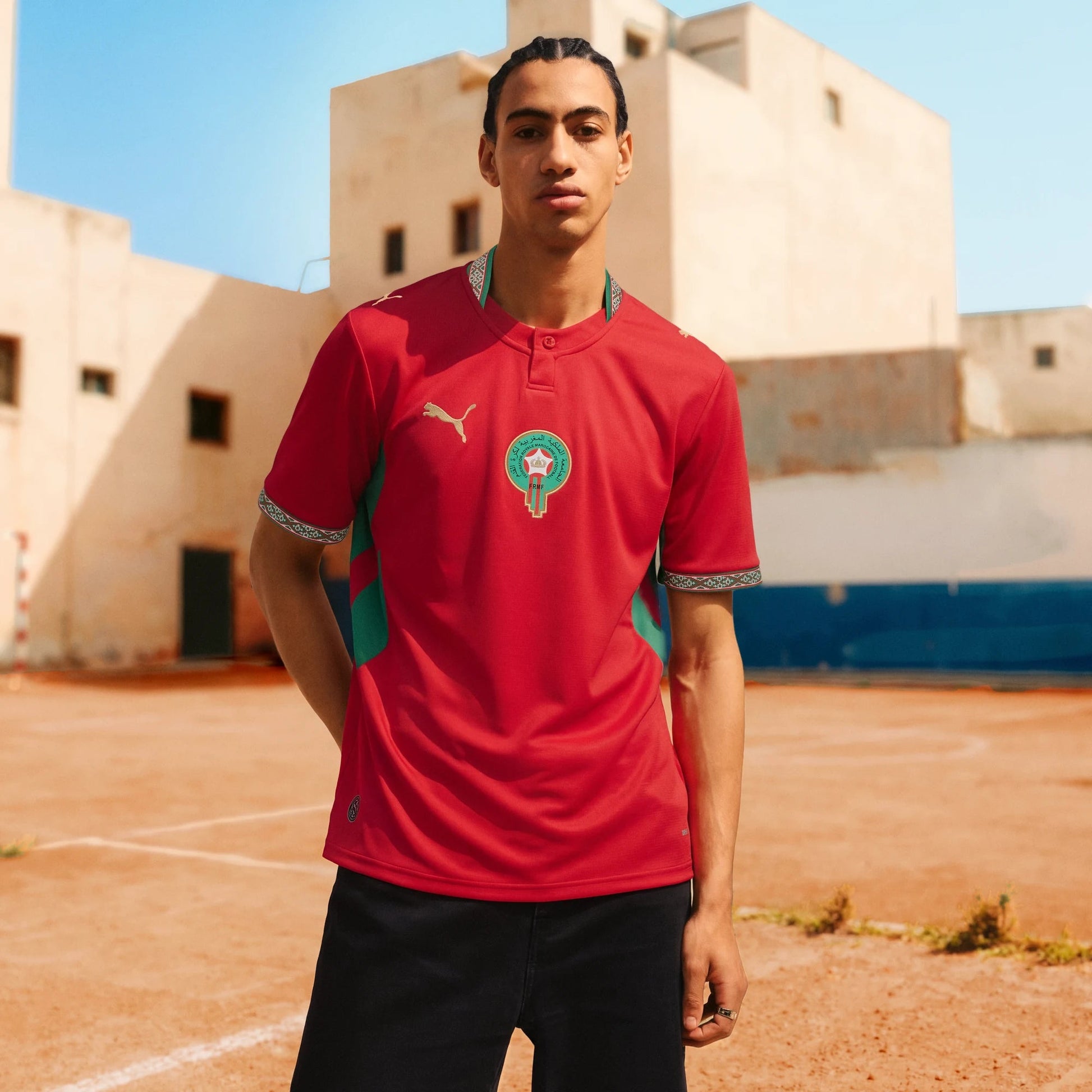 Puma 2026-27 Morocco Men's Stadium Home Soccer Jersey