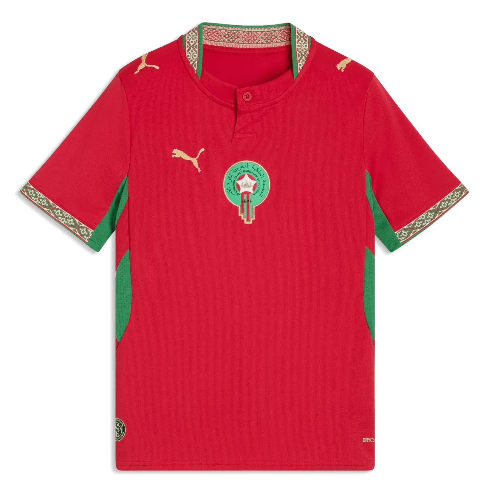 Puma 2026-27 Morocco Youth Stadium Home Soccer Jersey