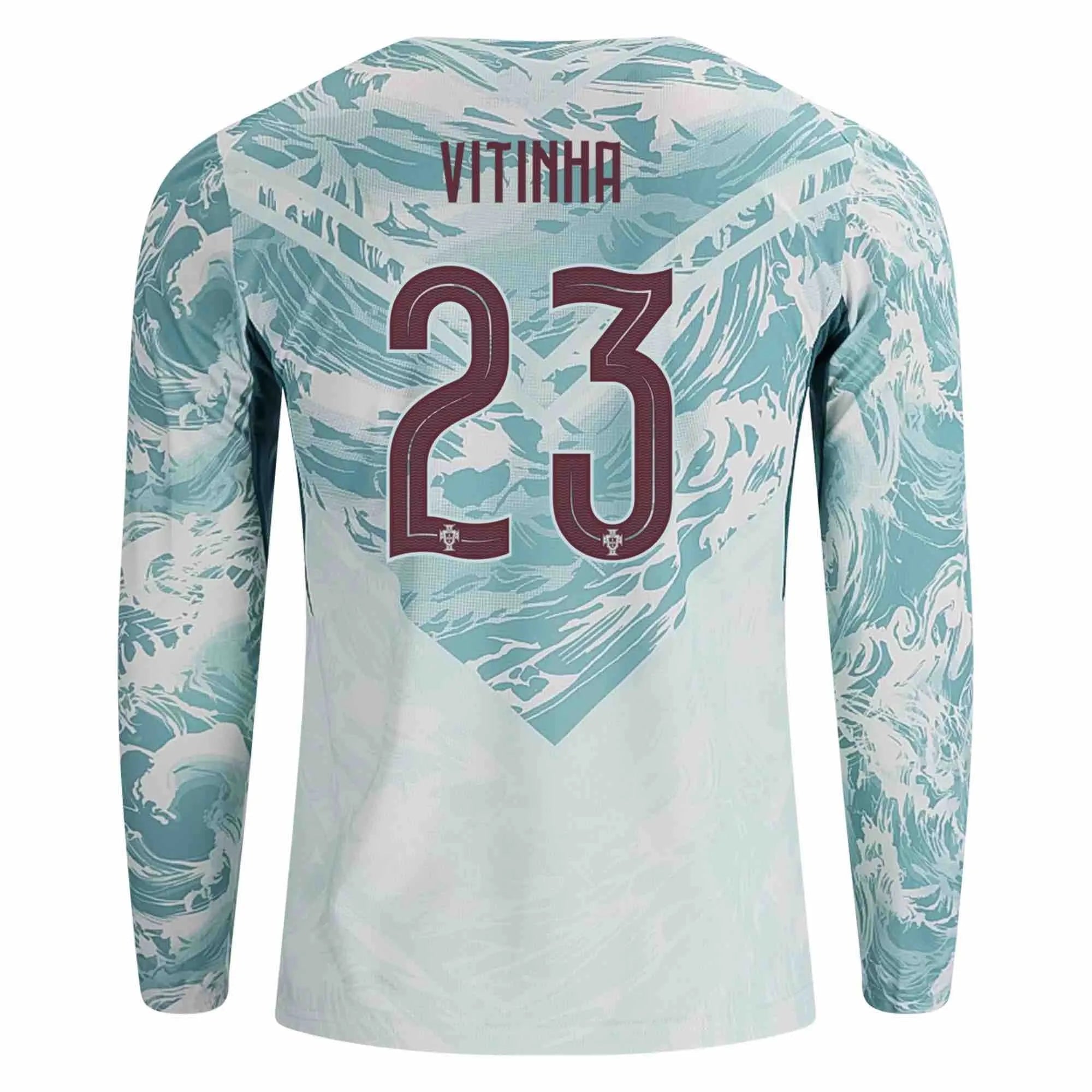 Puma 2026 Portugal Men's Stadium Away Long-Sleeve Soccer Jersey (Vitinha)
