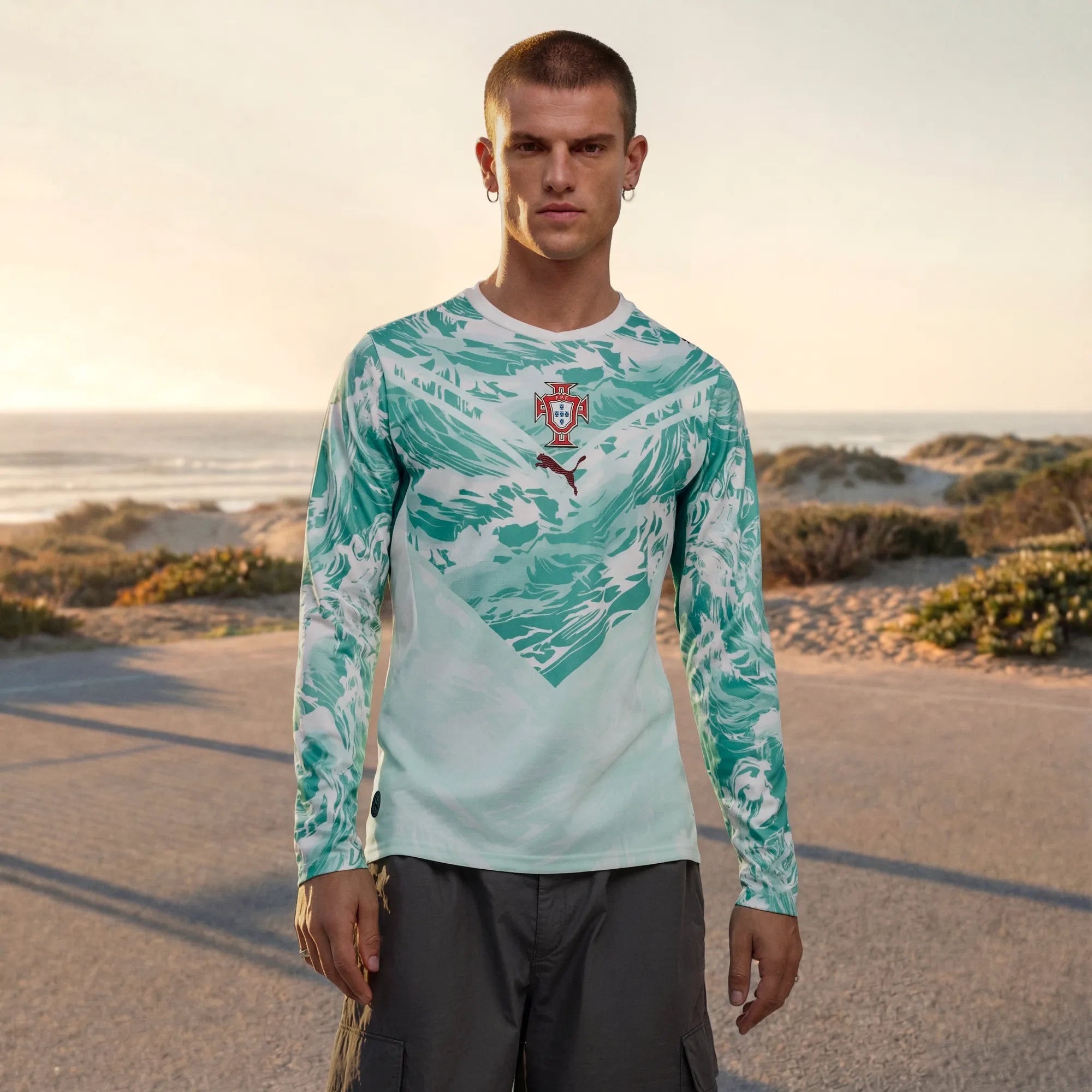 Puma 2026-27 Portugal Men's Stadium Away Long-Sleeve Soccer Jersey