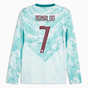Puma 2026-27 Portugal Men's Stadium Away Ronaldo #7 Long-Sleeve Soccer Jersey (Back)