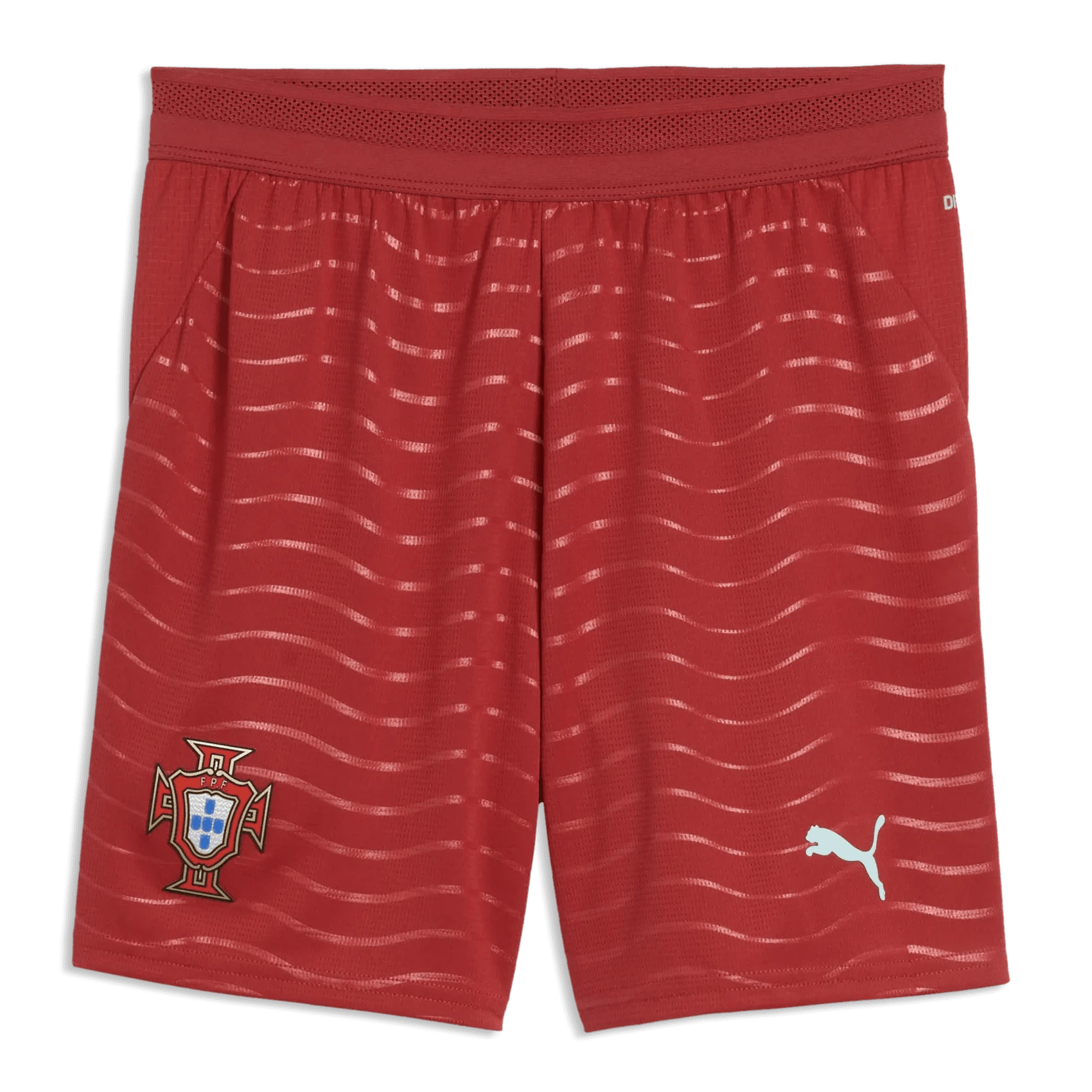 Puma 2026 Portugal Youth Stadium Home Shorts (Front)