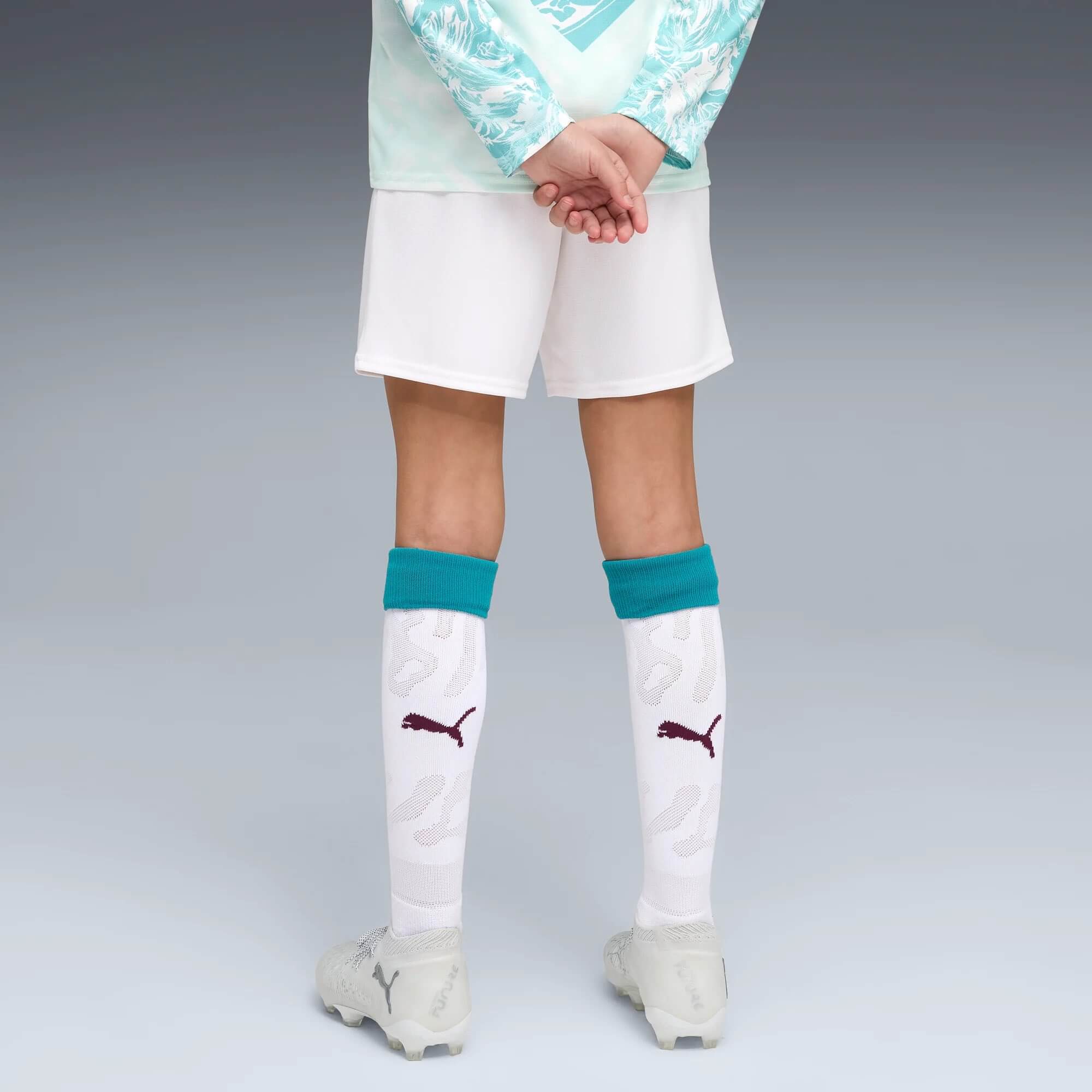 Puma 2026 Portugal Youth Stadium Shorts (Model - Back)