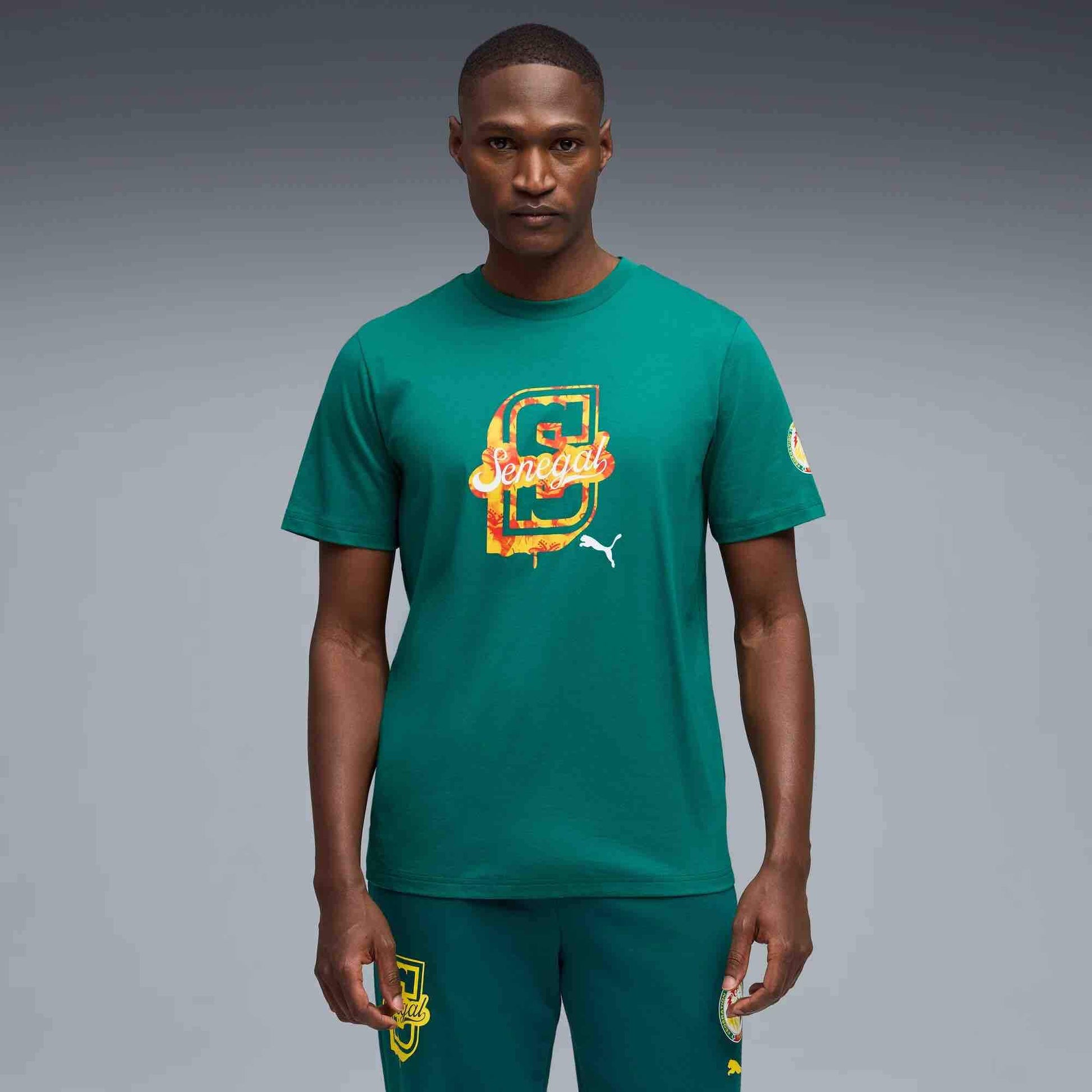 Puma 2026 Senegal Men's FtblCulture Tee (Model - Front)
