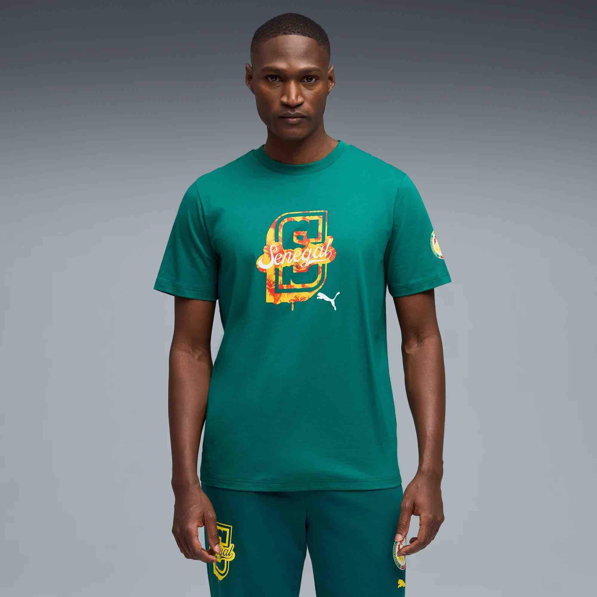 Puma 2026 Senegal Men's FtblCulture Tee (Model - Front)