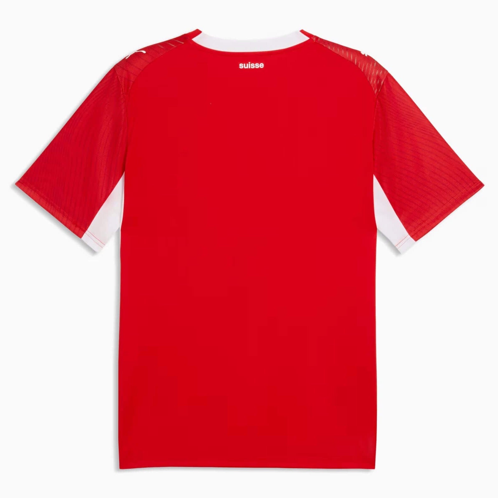 Puma 2026-27 Switzerland Men's Stadium Home Soccer Jersey (Back)