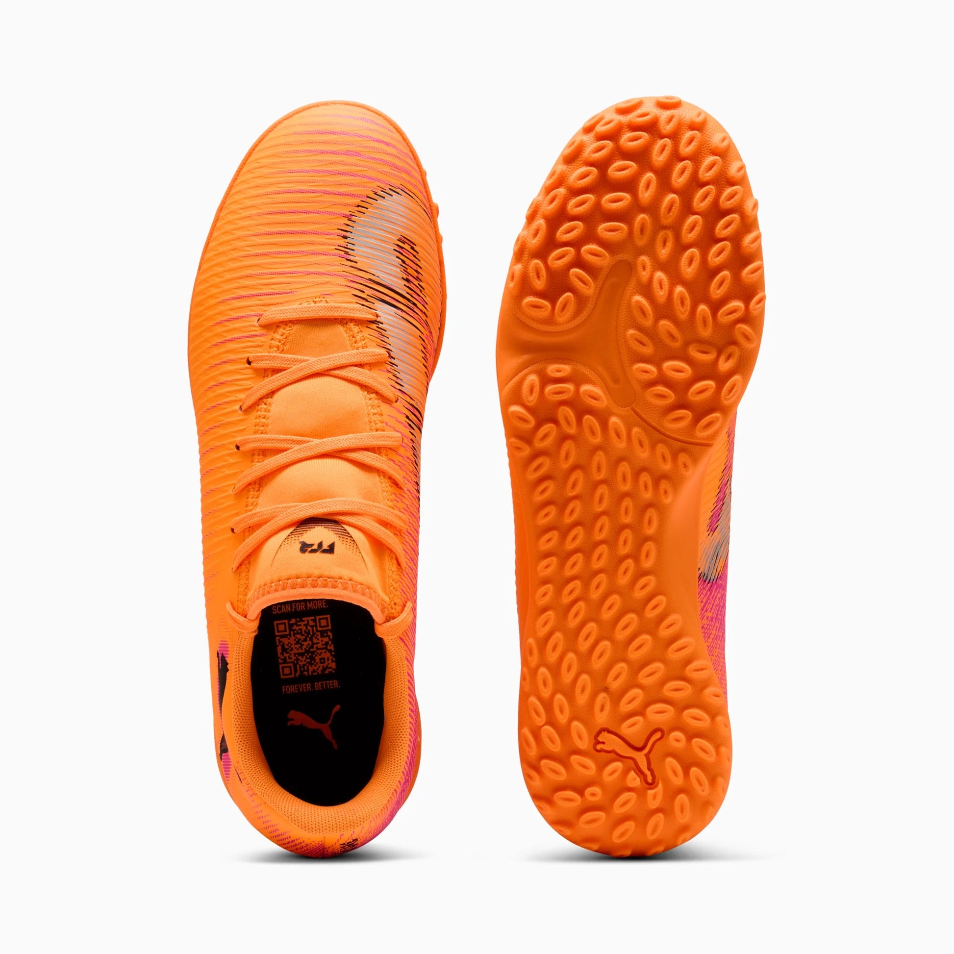 Puma Future 8 Play Turf Soccer Shoes - Hot Pursuit Pack (FA25 Puma Future 8 Play Turf Soccer Shoes - Hot Pursuit Pack (FA25
