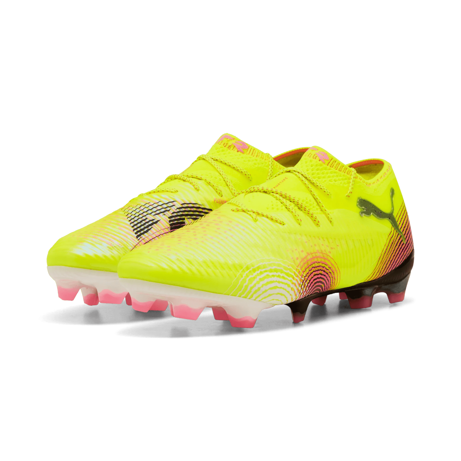 Puma Future 8 Ultimate Low Firm Ground Soccer Cleats - Audacity Pack (SP25) (Pair - Lateral)