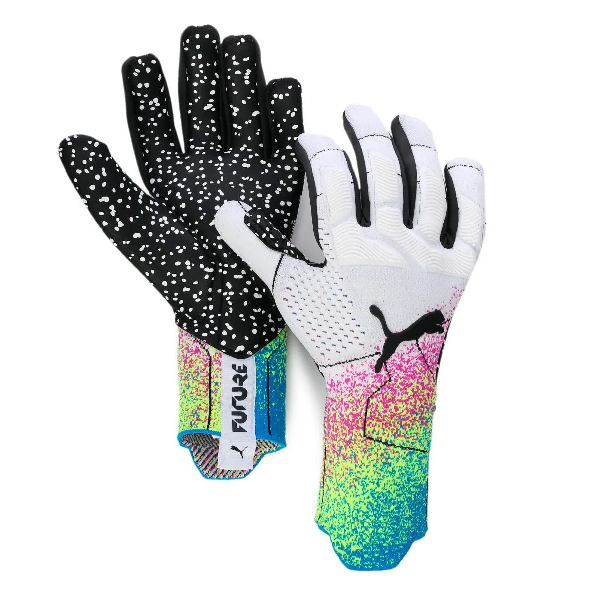 Puma Future Grip 1 NC Goalkeeper Gloves - White-Multicolor