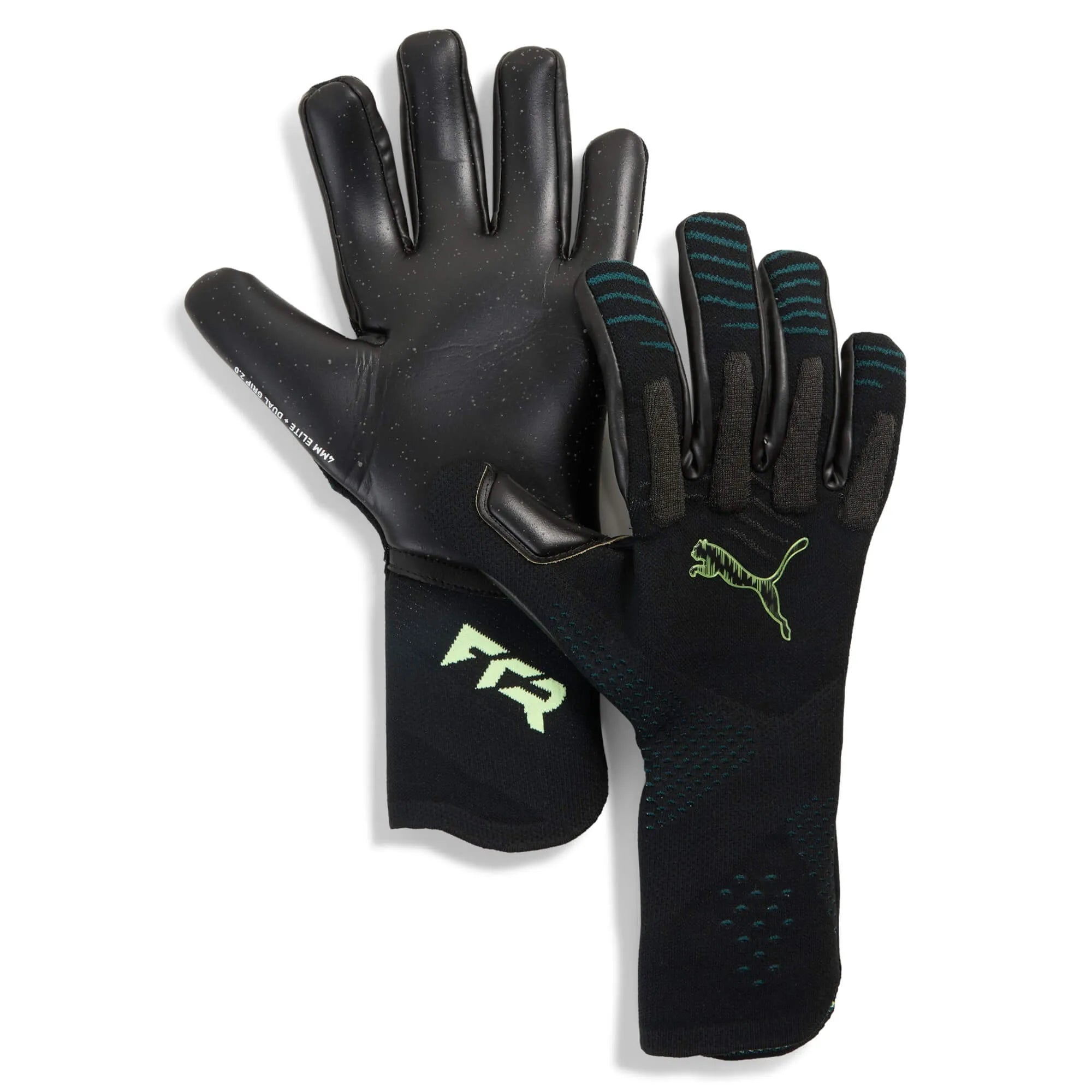 Puma Future Ultimate NC Goalkeeper Gloves Puma Black-Green Terrain-Fizzy Light (Pair)