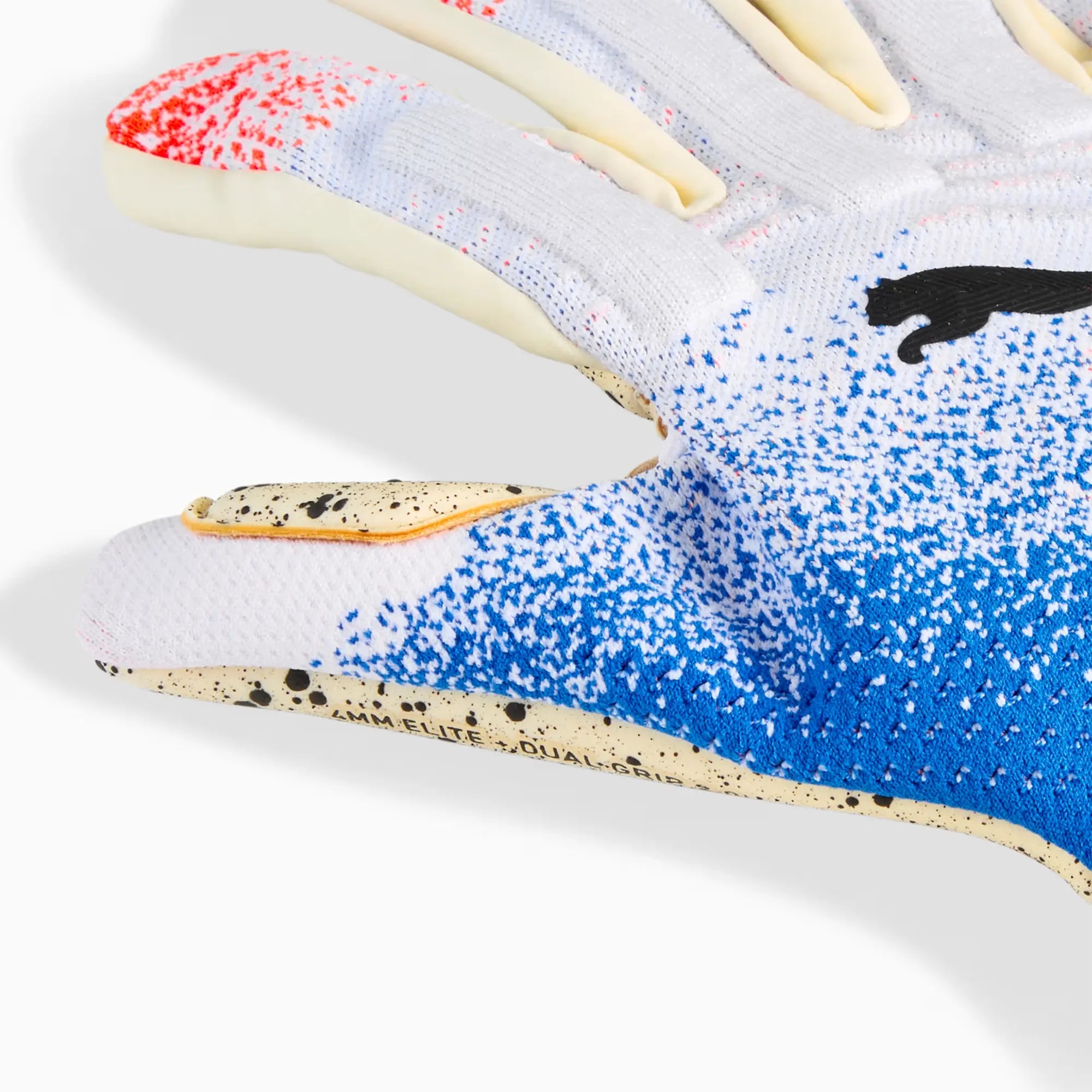 Puma Future Ultimate NC Goalkeeper Gloves Puma White-Glowing Red-Ultra Blue (Detail 1)