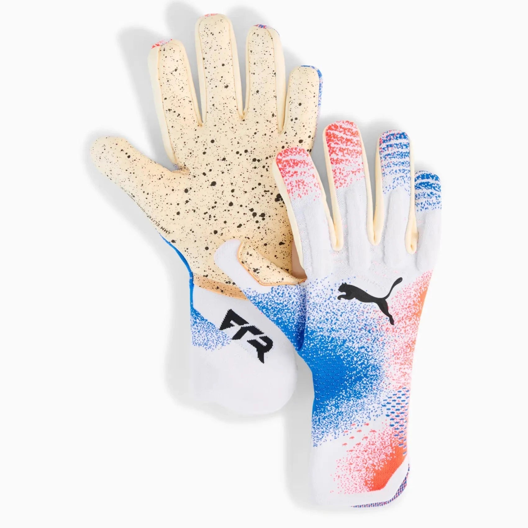 Puma Future Ultimate NC Goalkeeper Gloves Puma White-Glowing Red-Ultra Blue (Pair)