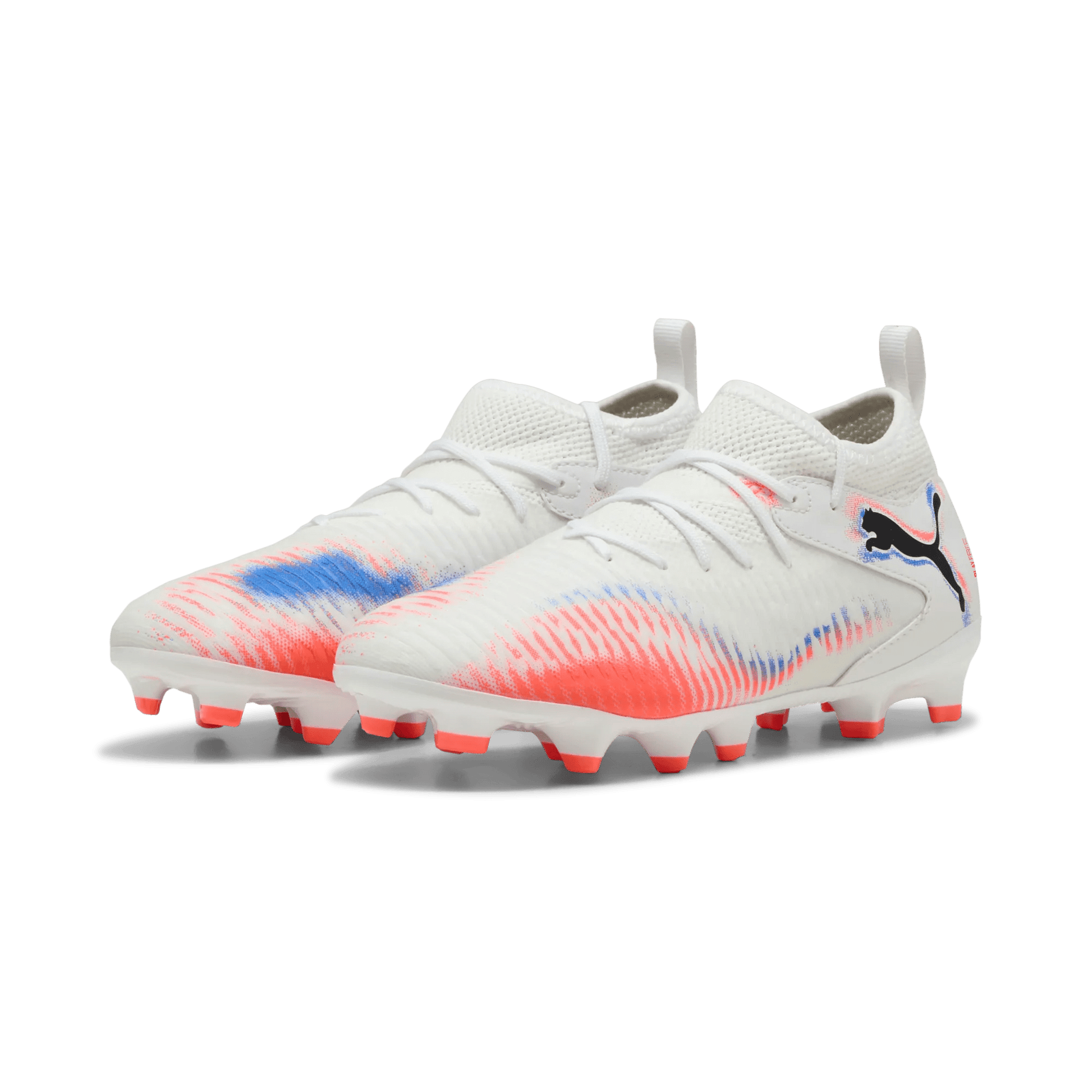 Puma JR Future 8 Match Firm_Artificial Ground Soccer Cleats - Untamed Pack (FA25) (Pair - Lateral)