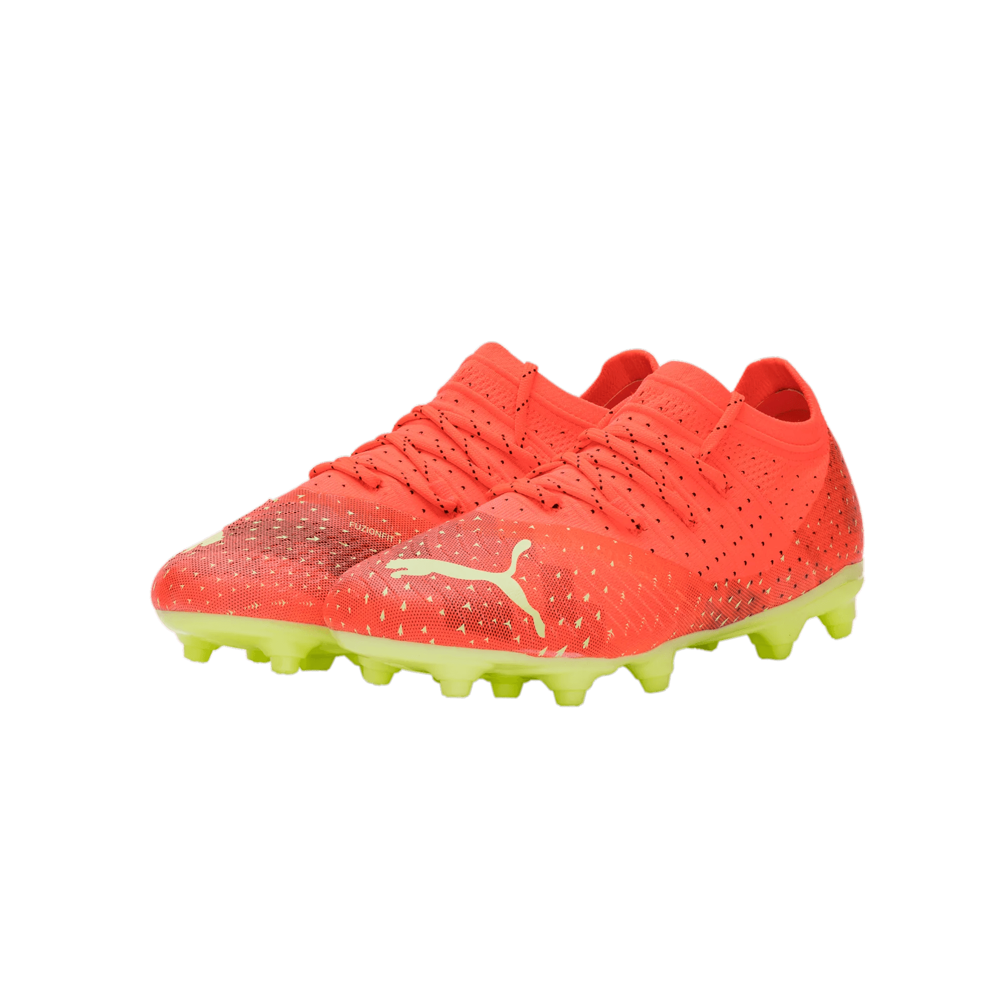 Puma Jr Future Z 2.4 FG/AG - Coral-Salmon (Pair - Diagonal)
