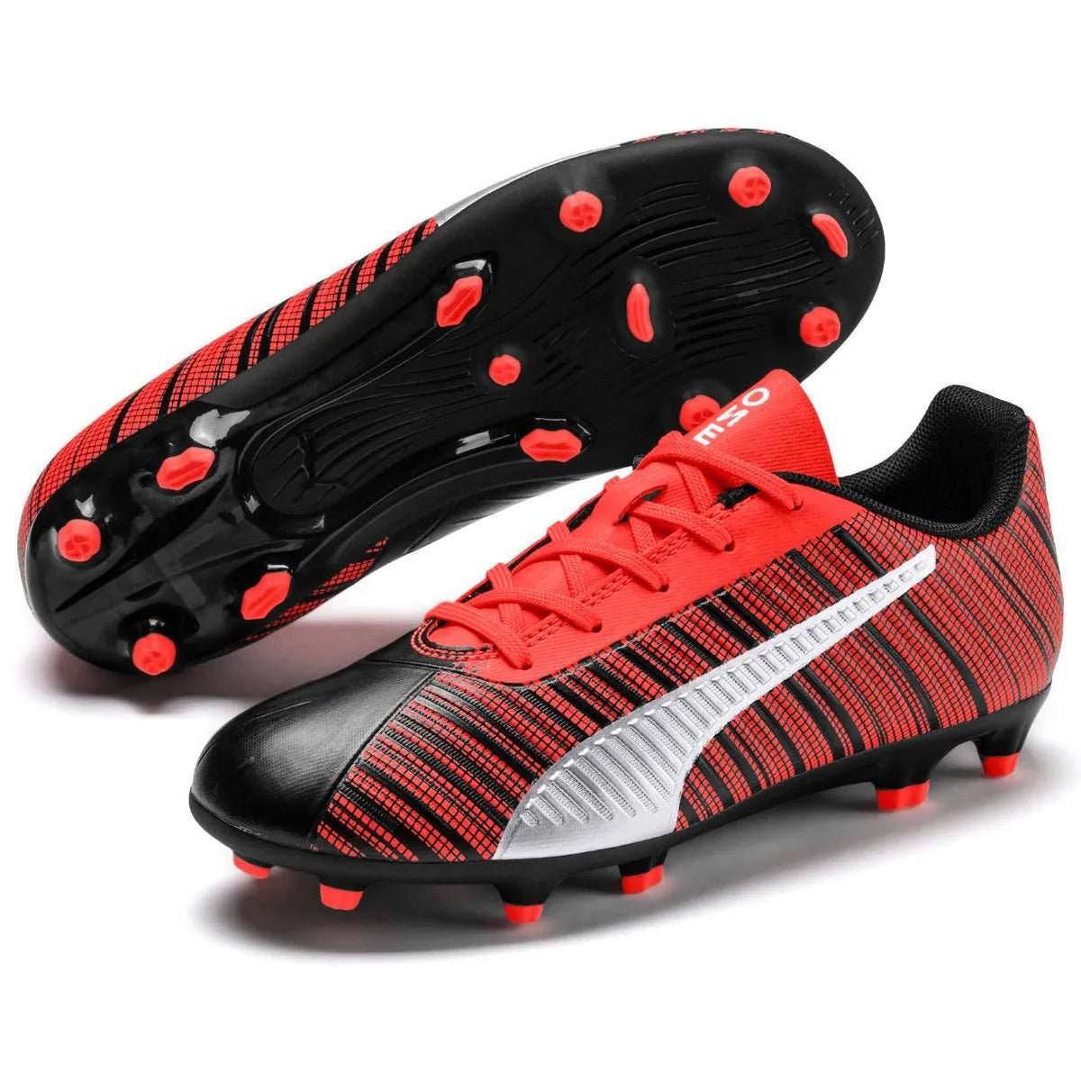 Puma Junior ONE 5.4 FG - Silver-Red