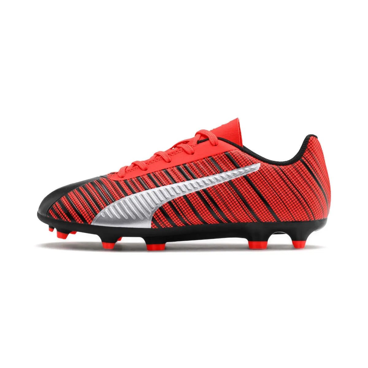 Puma Junior ONE 5.4 FG - Silver-Red