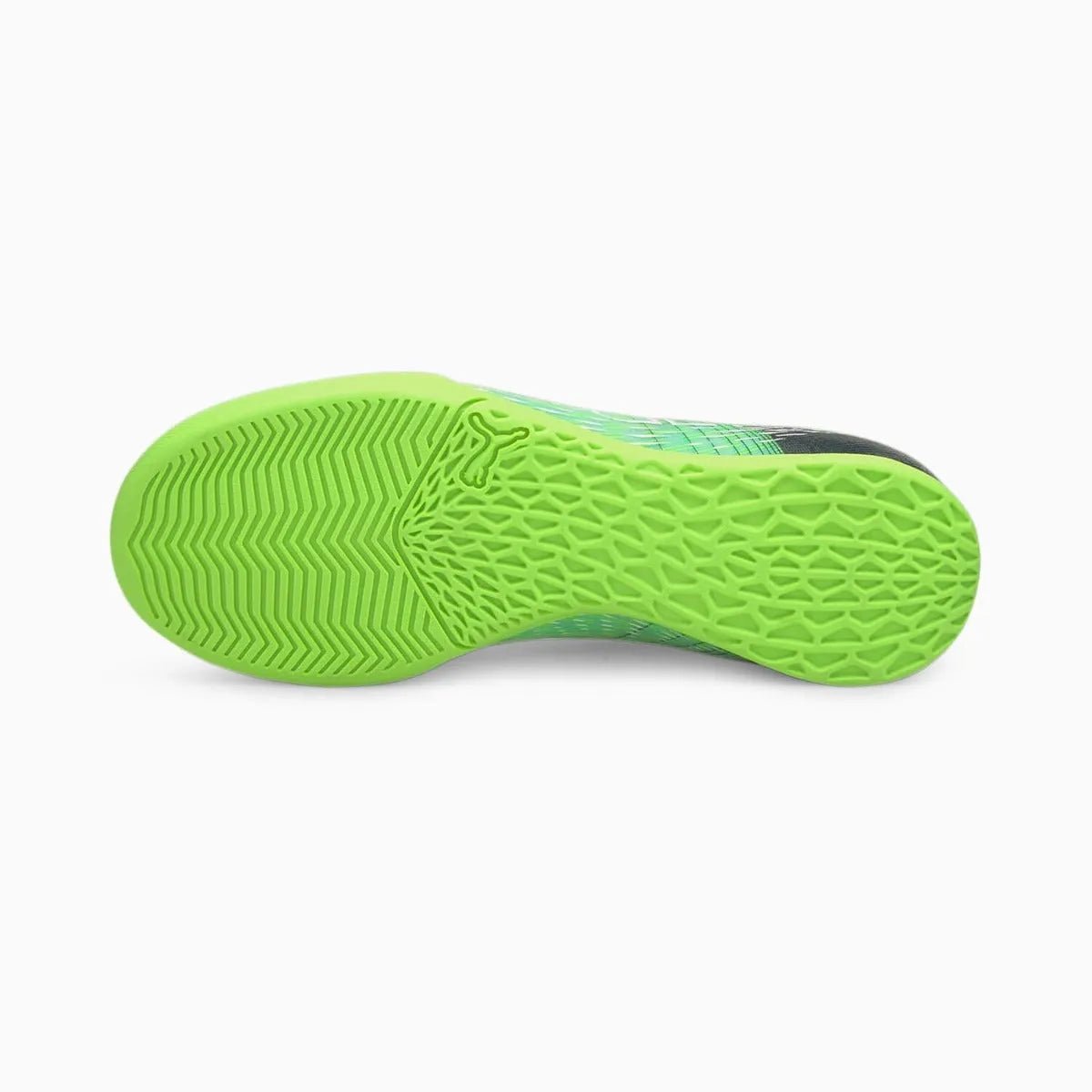 Puma Junior Ultra 3.3 Indoor - Green Glare-Aqua
