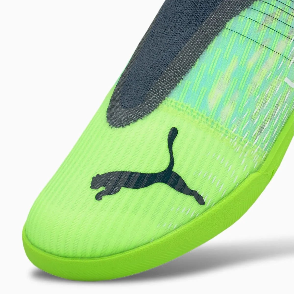 Puma Junior Ultra 3.3 Indoor - Green Glare-Aqua