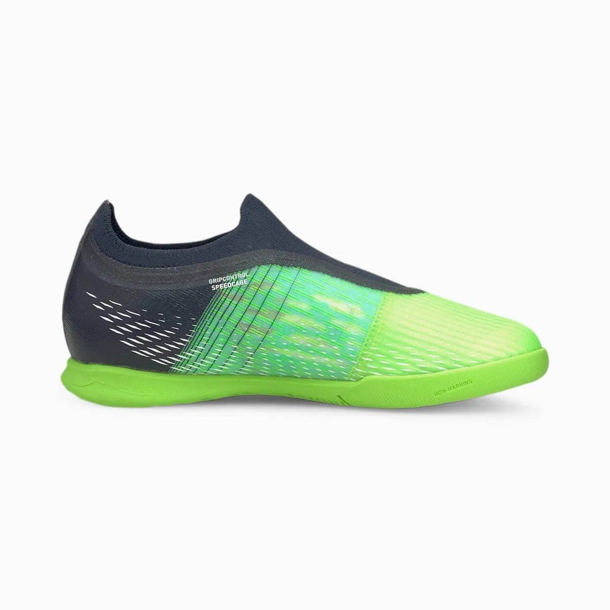 Puma Junior Ultra 3.3 Indoor - Green Glare-Aqua