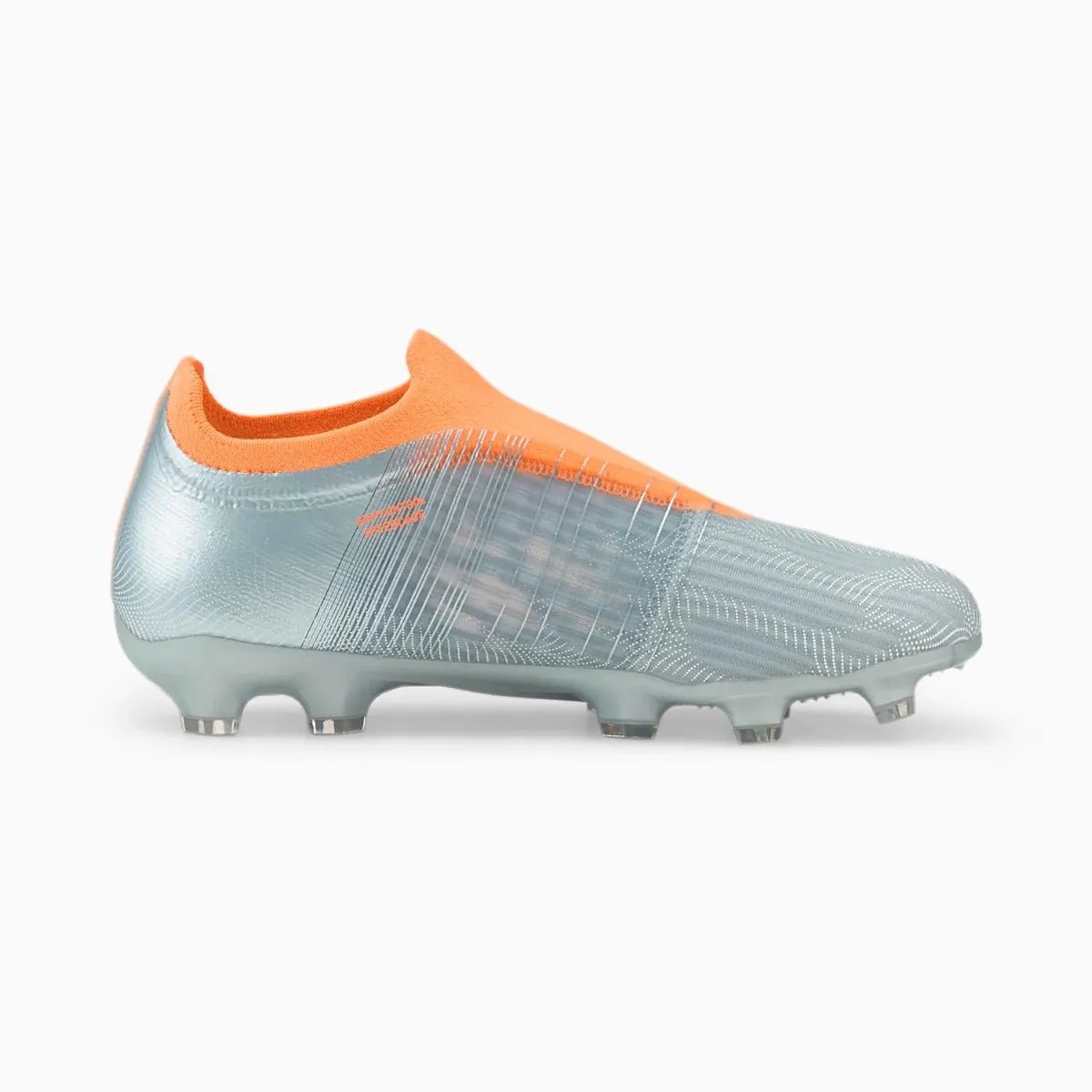 Puma Junior Ultra 3.4 FG-AG - Silver-Neon Citrus