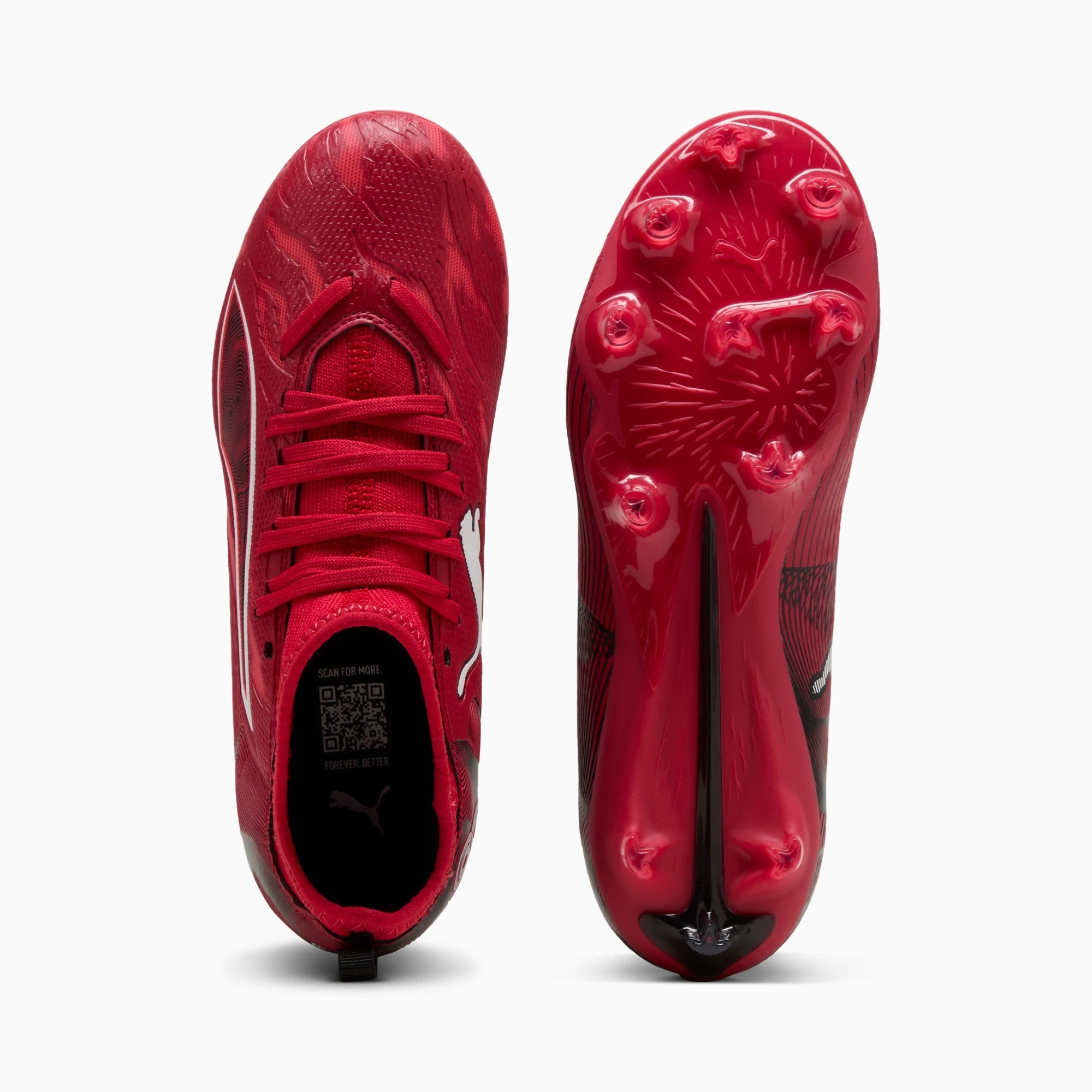 Puma JR Ultra 6 Match CP Firm/Artificial Ground Soccer Cleats - Pulisic Never Stop Pack (FA25) (Pair - Top and Bottom)