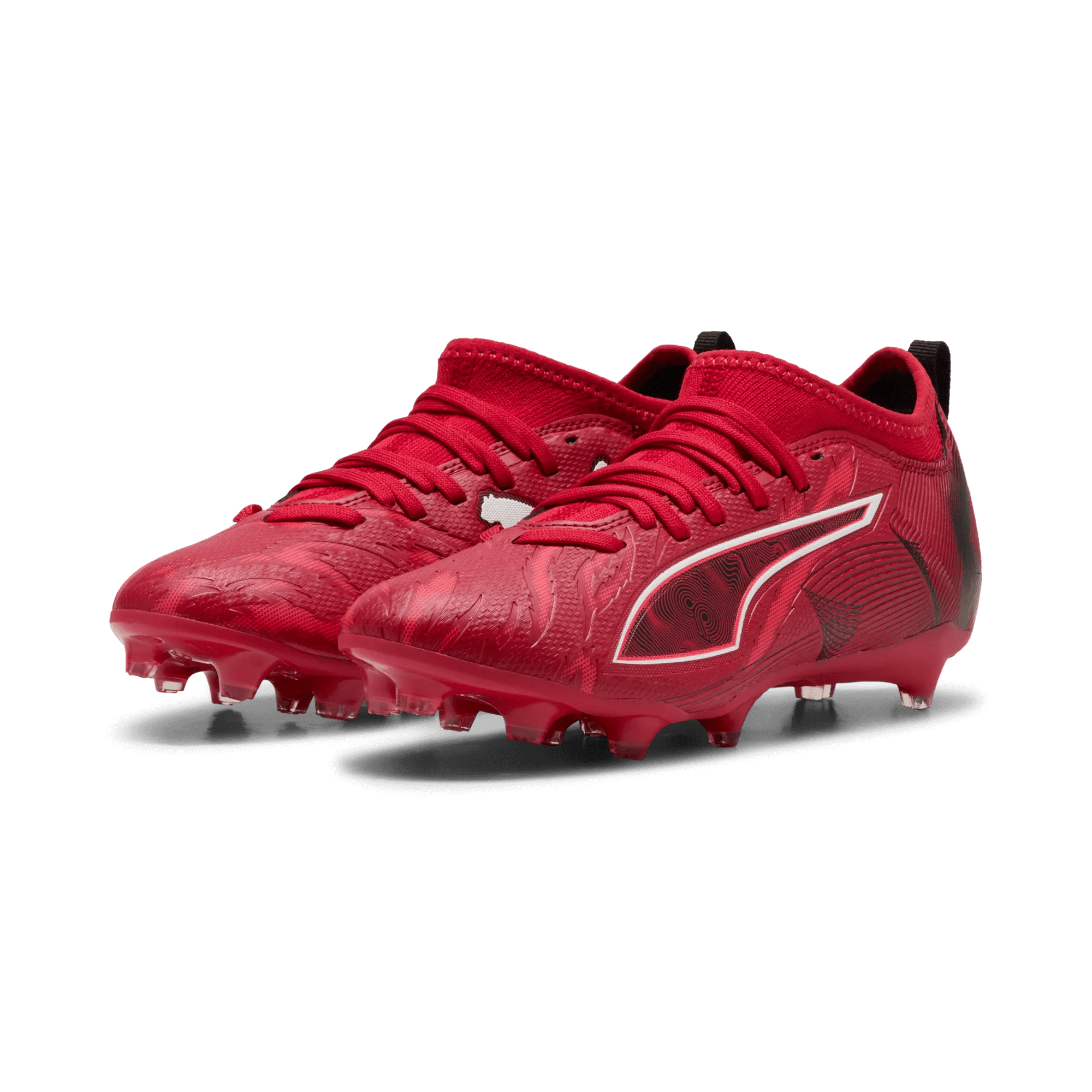 Puma JR Ultra 6 Match CP Firm/Artificial Ground Soccer Cleats - Pulisic Never Stop Pack (FA25) (Pair - Lateral)