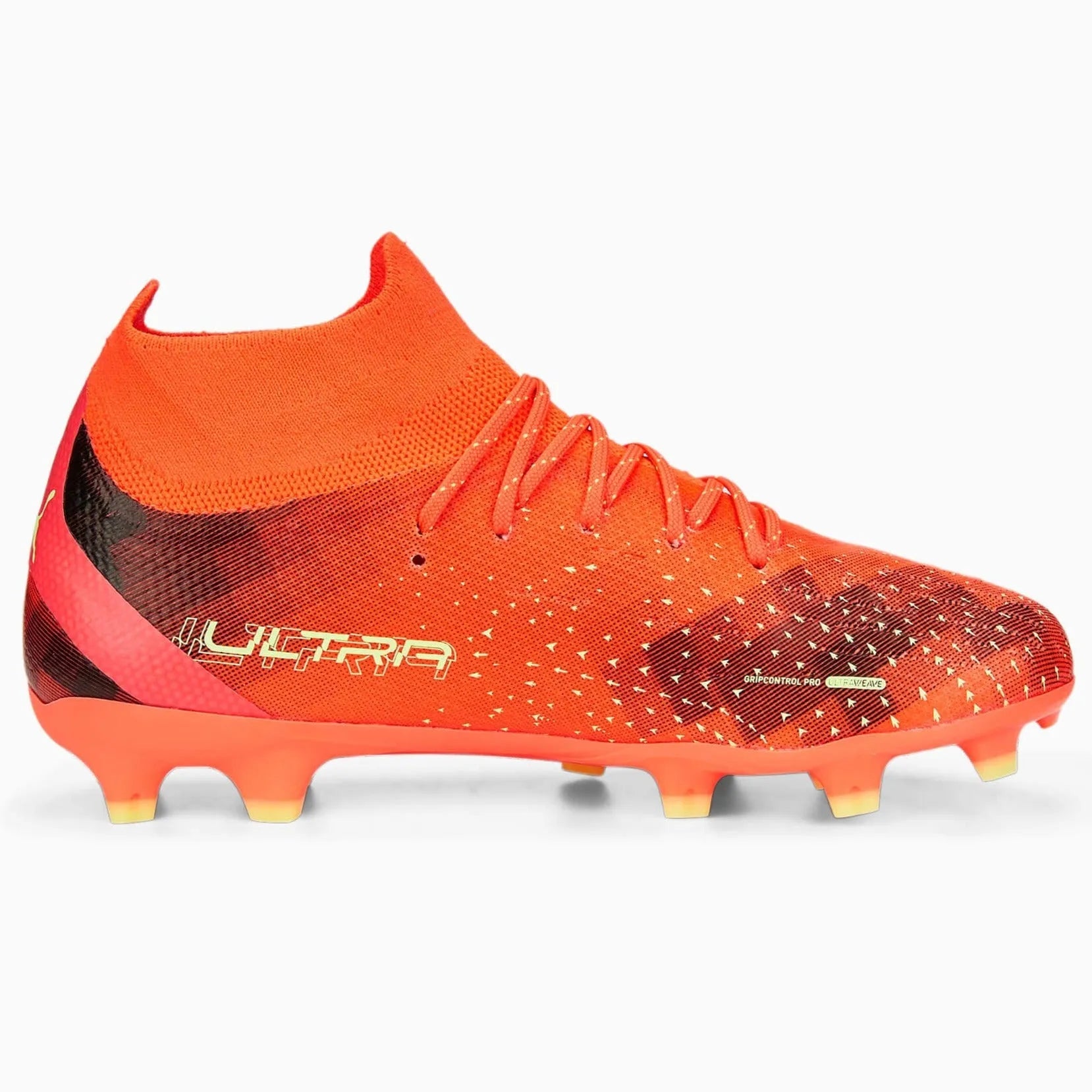 Puma Junior Ultra Pro FG-AG - Coral-Fizzy Light