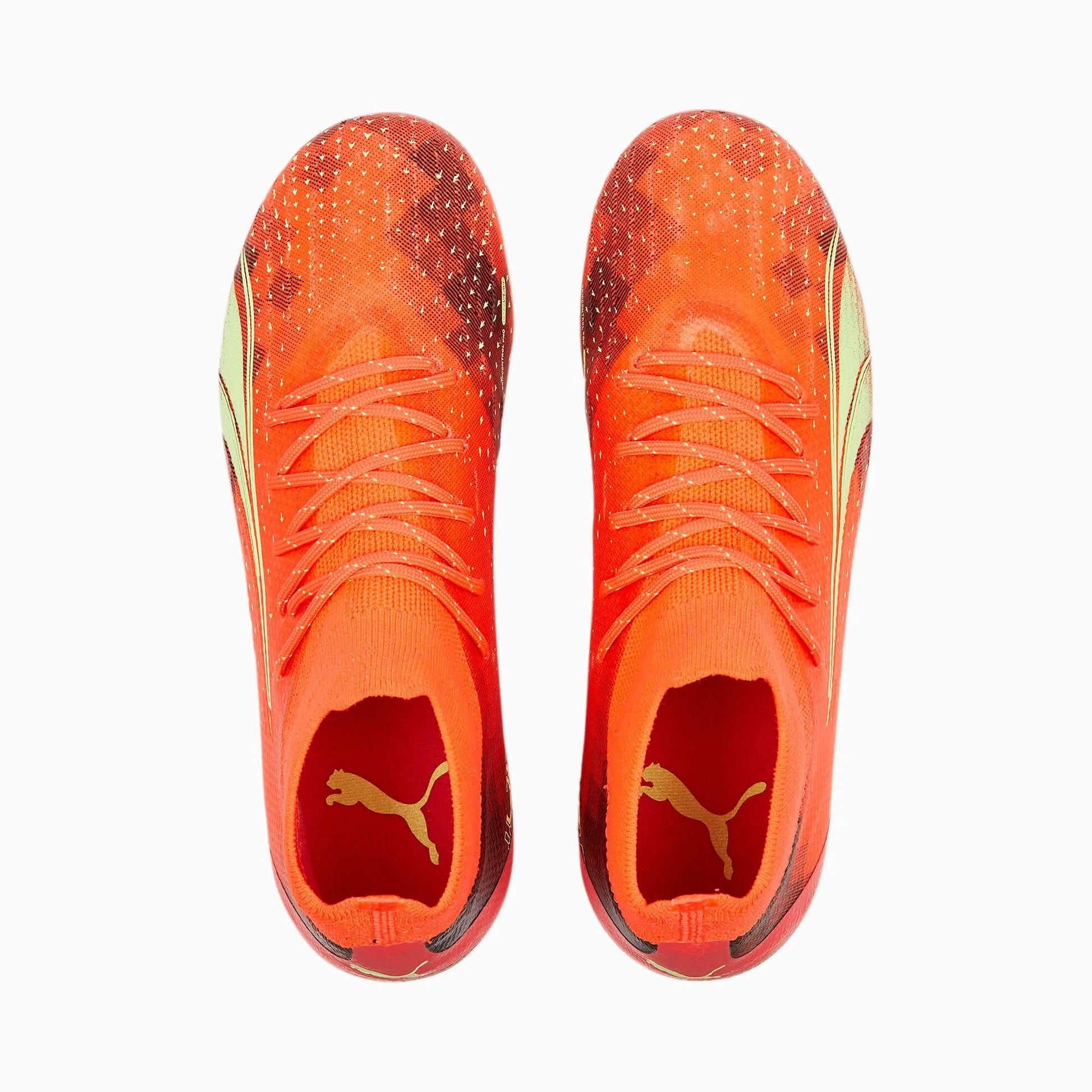 Puma Junior Ultra Pro FG-AG - Coral-Fizzy Light