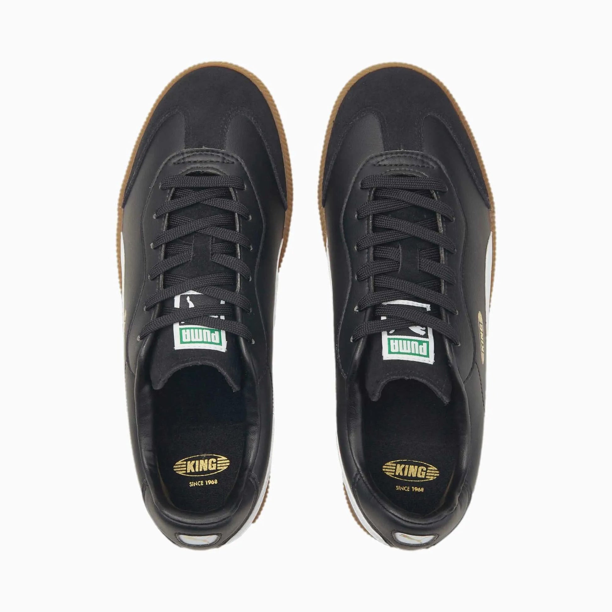 Puma King 21 Indoor Soccer Shoes IC - Black-White – ProSoccer Puma King 21 Indoor Soccer Shoes IC - Black-White – ProSoccer