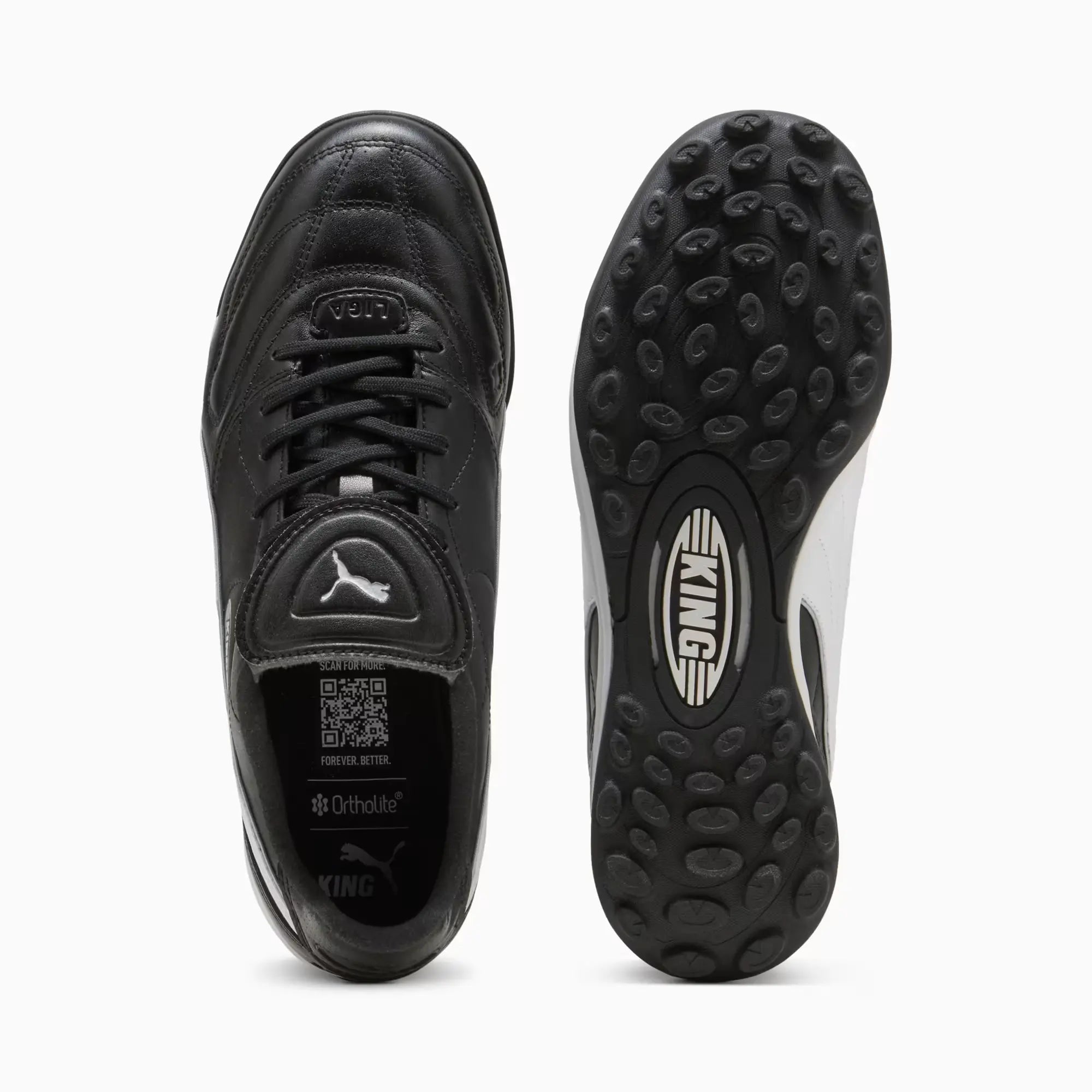 Puma King Liga Turf Soccer Shoes - King Classic Pack (SP26)