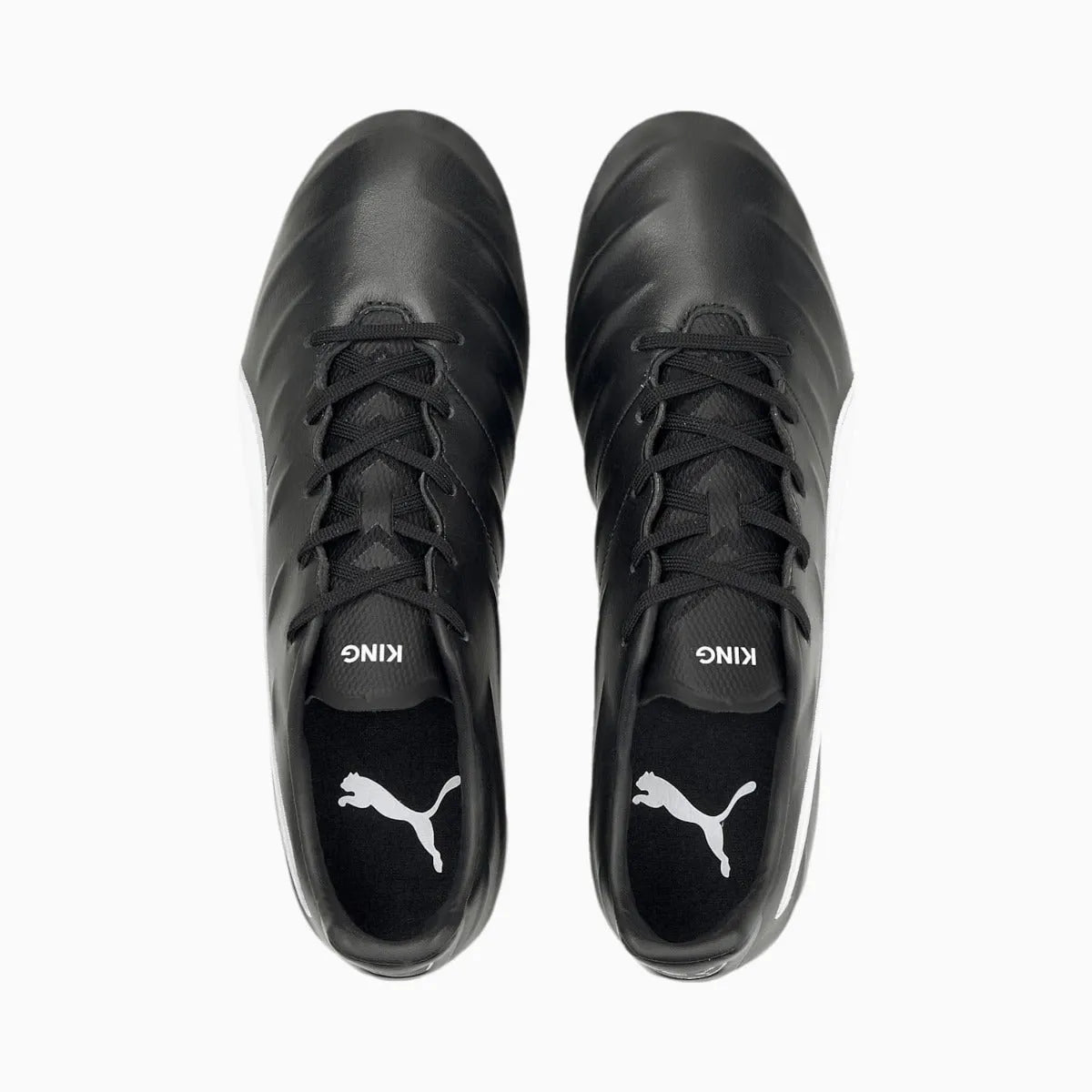 Puma King PRO 21 FG - Black-White