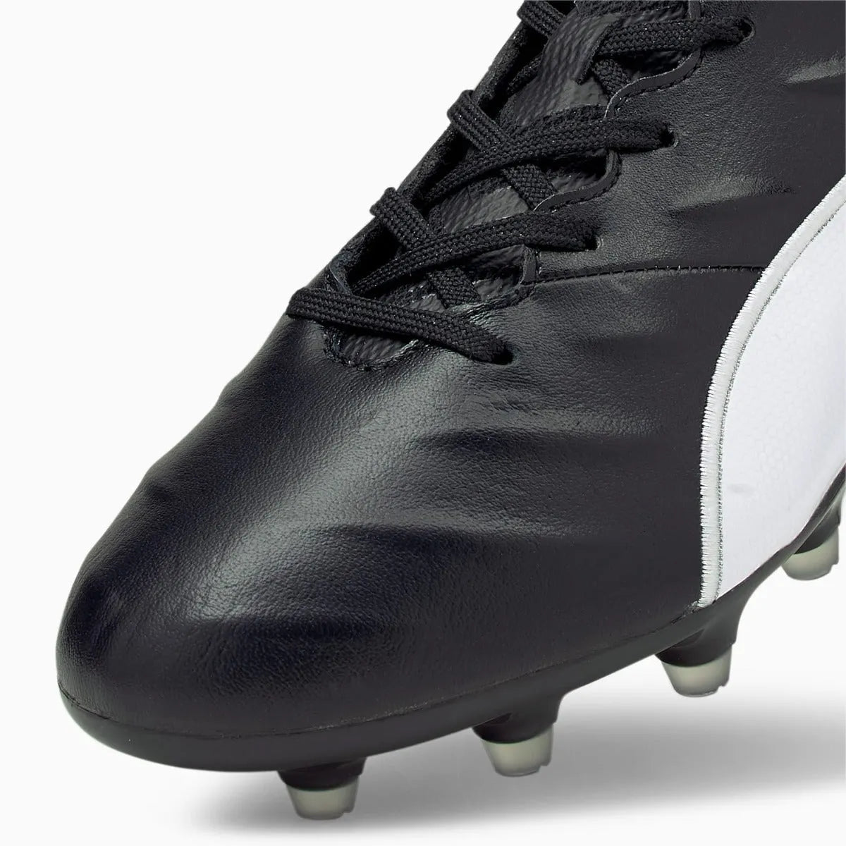 Puma King PRO 21 FG - Black-White