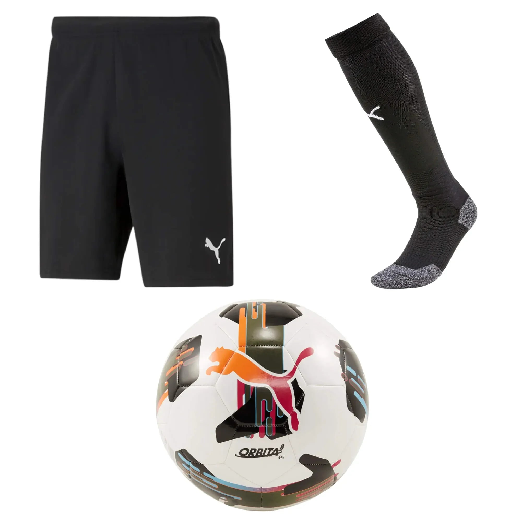 Puma Men's Short/Sock/Ball Bundle