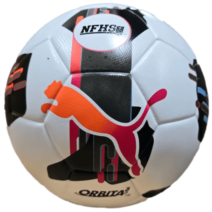 Puma Orbita 3 TB NFHS Ball Puma White-Multi Colour (Front)