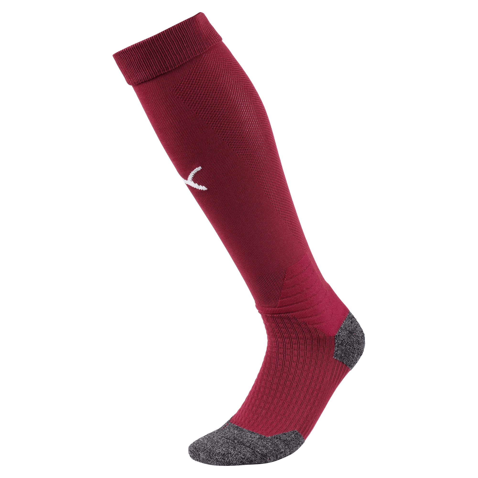 Puma Team Liga Socks Cordovan-White (Single - Lateral)