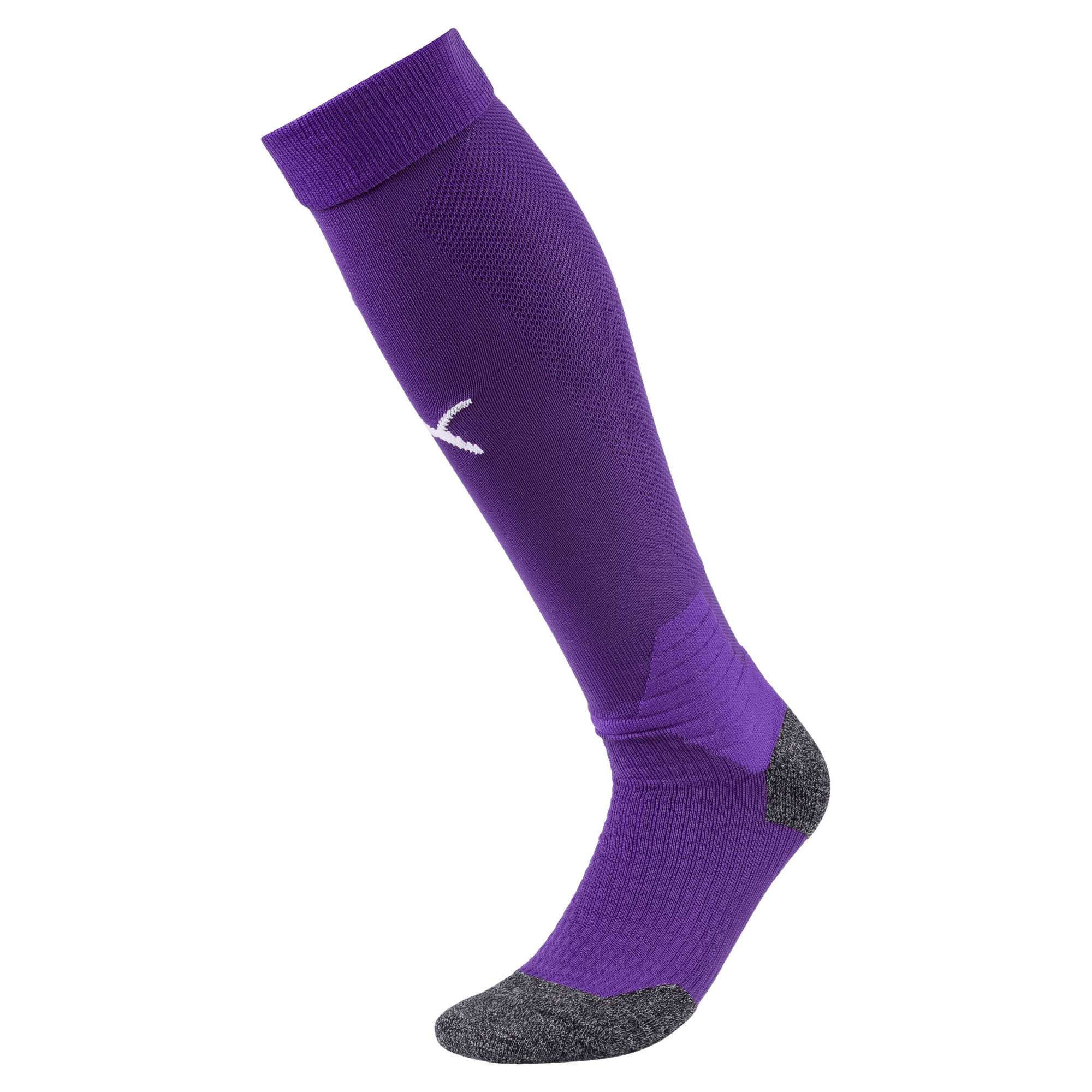Puma Team Liga Socks Purple-White (Lateral)