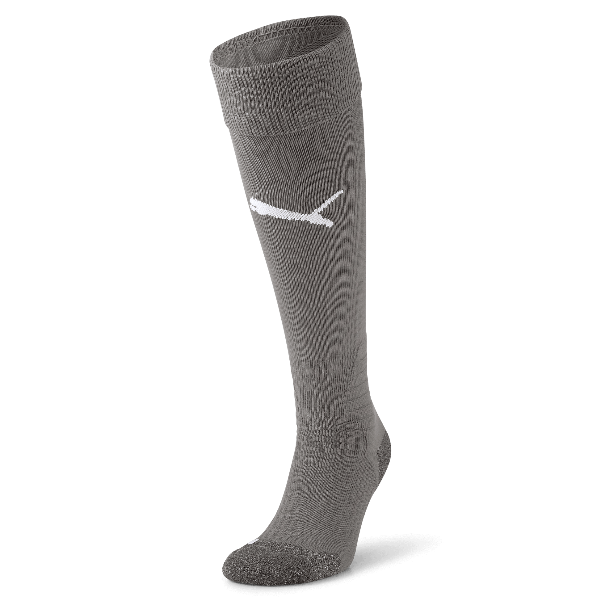 Puma Team Liga Socks Smoked Pearl-White (Lateral - Front)
