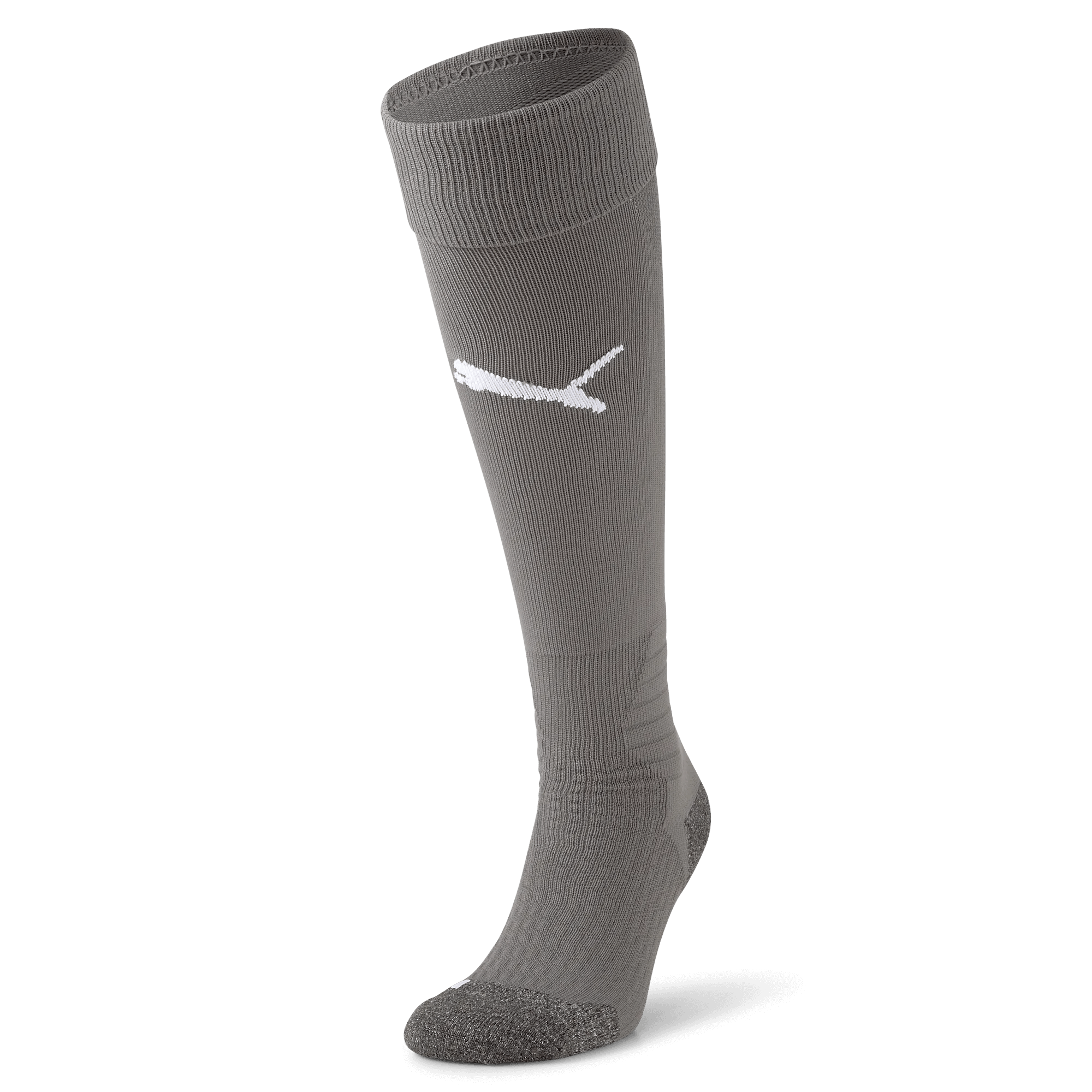 Puma Team Liga Socks Smoked Pearl-White (Lateral - Front)