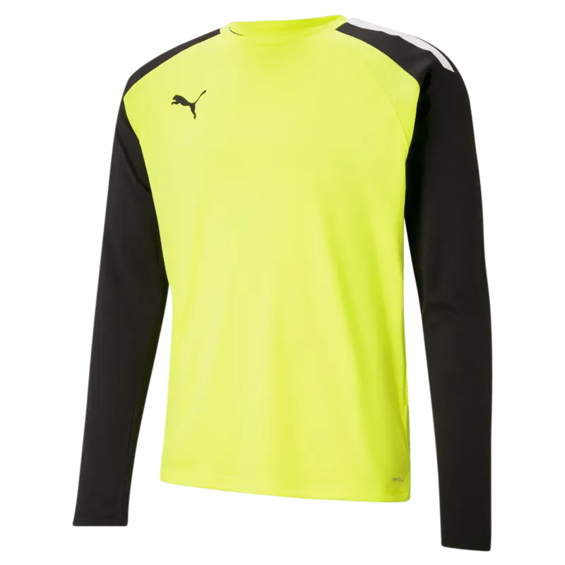 Puma Team Pacer Goalkeeper Long Sleeve Jersey - Yellow-Black (Front)