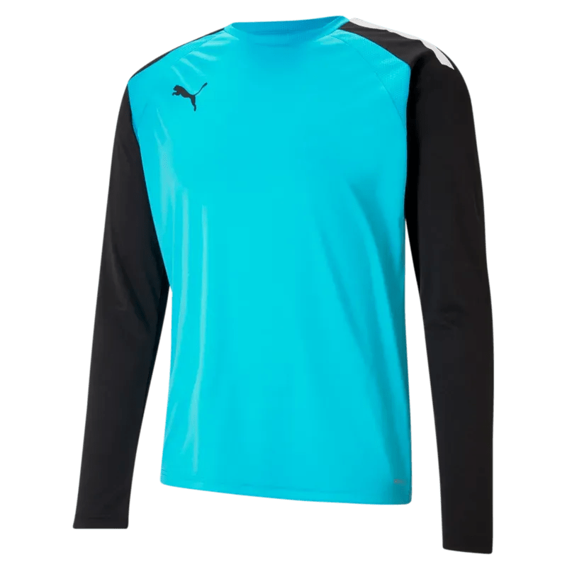 Puma Team Pacer Goalkeeper Youth Long Sleeve Jersey - Blue-Black (Front)
