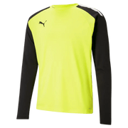 Puma  Team Pacer Goalkeeper Youth Long Sleeve Jersey - Yellow-Black (Front)